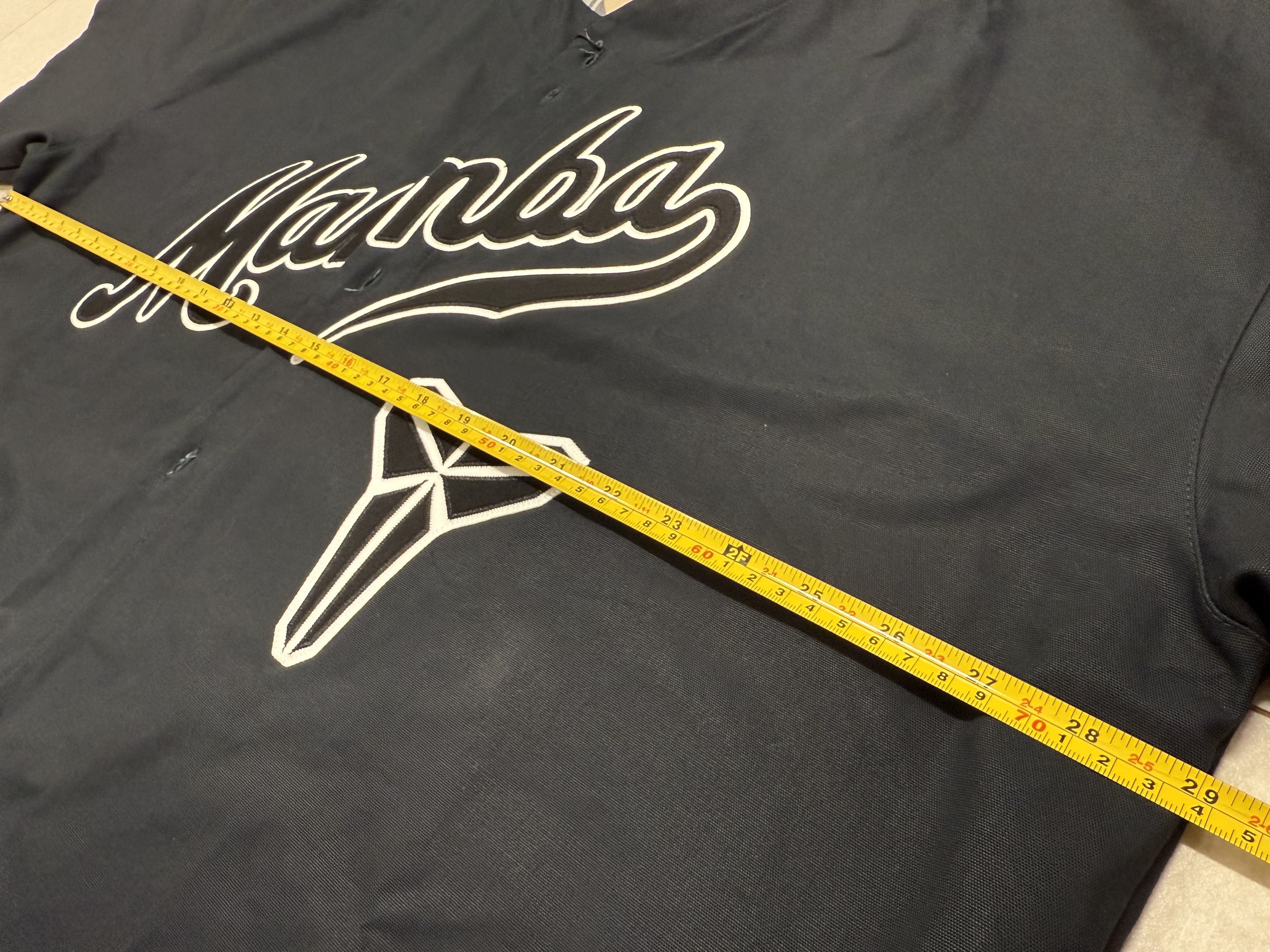 Nike Kobe Details Baseball Jersey Black - Asia 착용 스타일 - 10