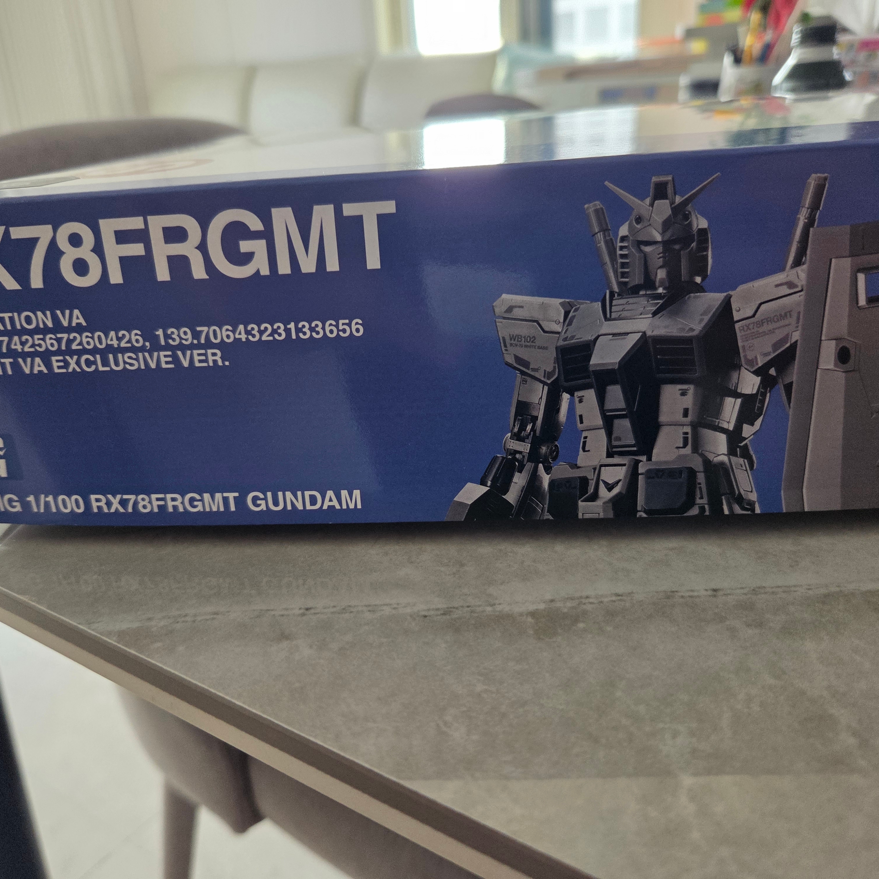 Fragment x Gundam MG 1/100 RX78FRGMT Gundam, Supreme MG 1/100 RX-78-2 Gundam Ver. 3.0 착용 스타일 - 3