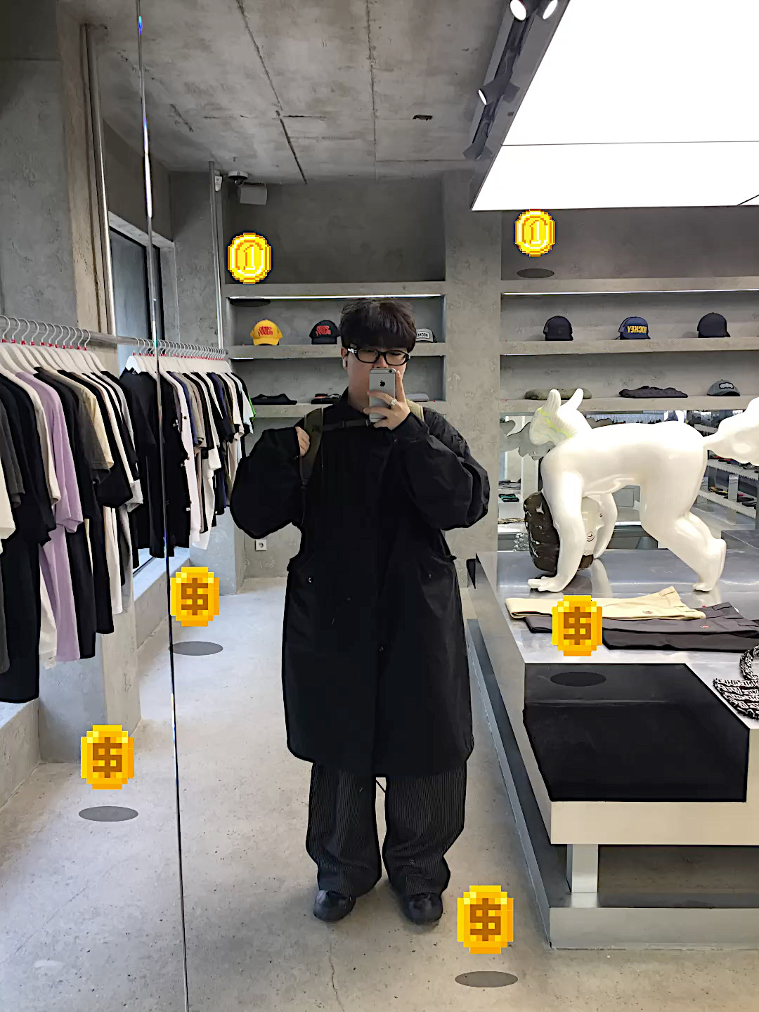 Freak's Store M-65 Mods Coat Liner Set Black, Nike x Supreme Air Zoom Courtposite SP Black Metallic Silver 착용 스타일 - 1