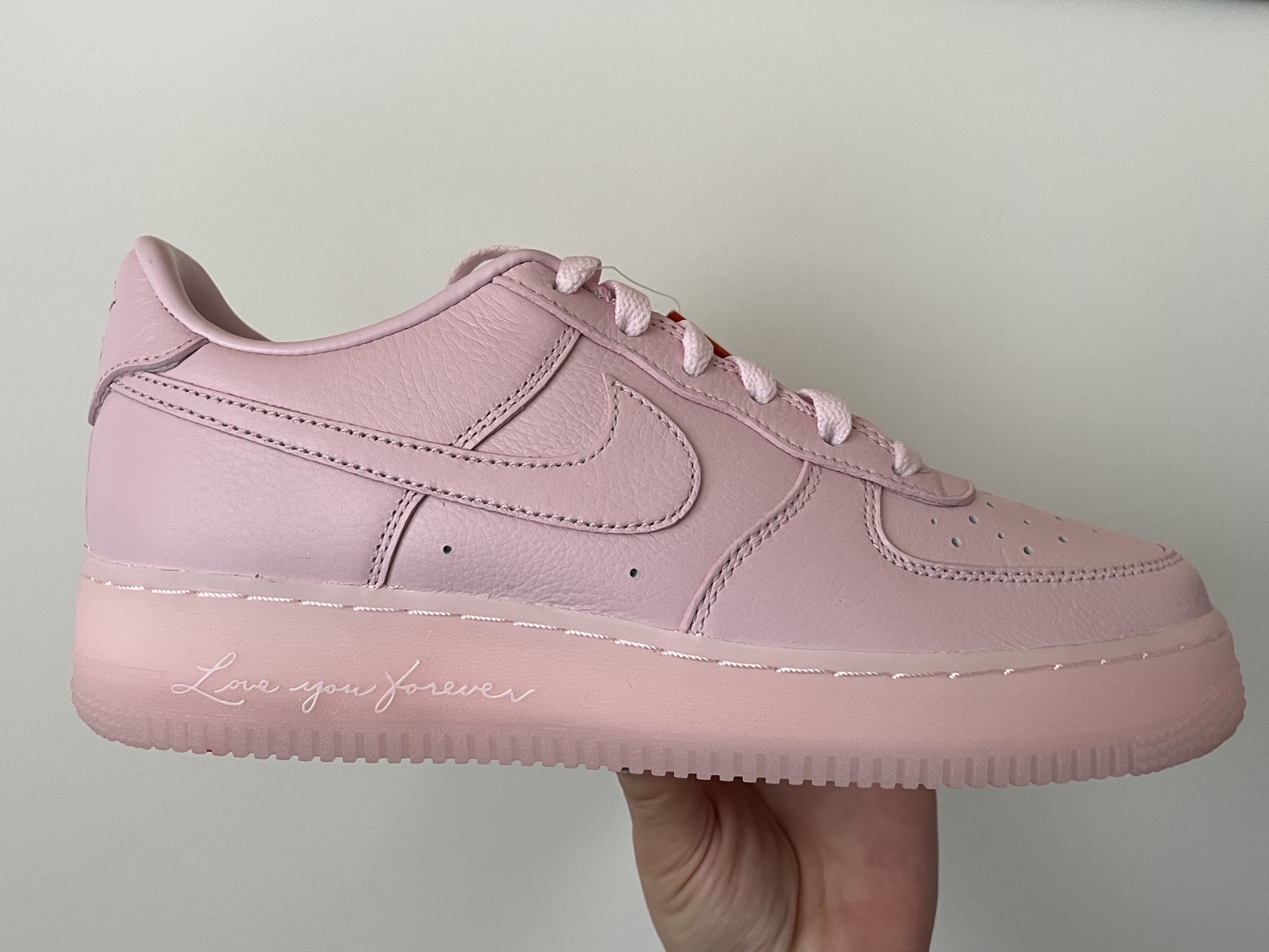 Nike x Drake Nocta Air Force 1 Low SP Certified Lover Boy Pink Foam, (GS) Nike x Drake Nocta Air Force 1 Low SP Certified Lover Boy Pink Foam 착용 스타일