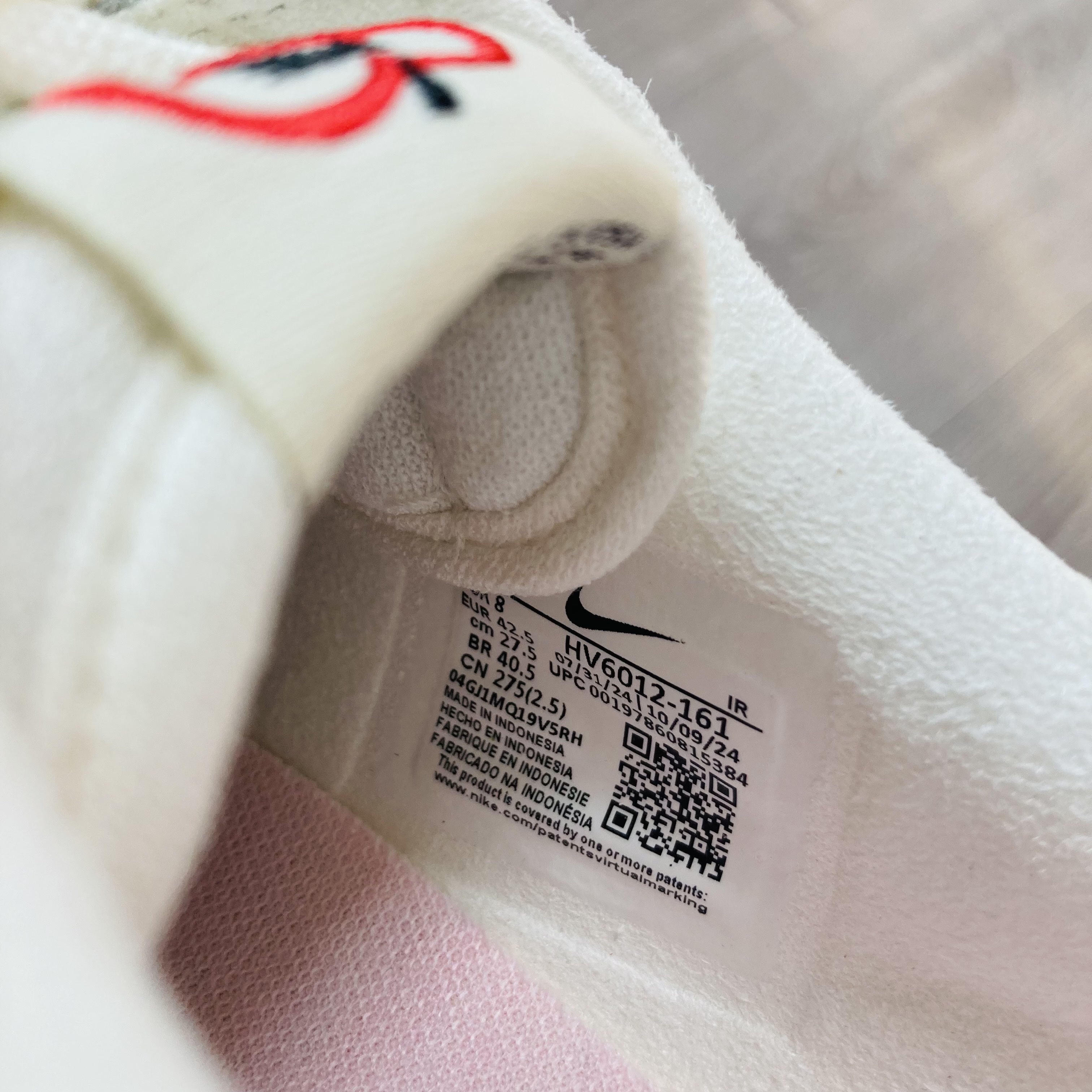 (W) Nike Cortez Valentine's Day Sail Pink Foam 착용 스타일 - 3