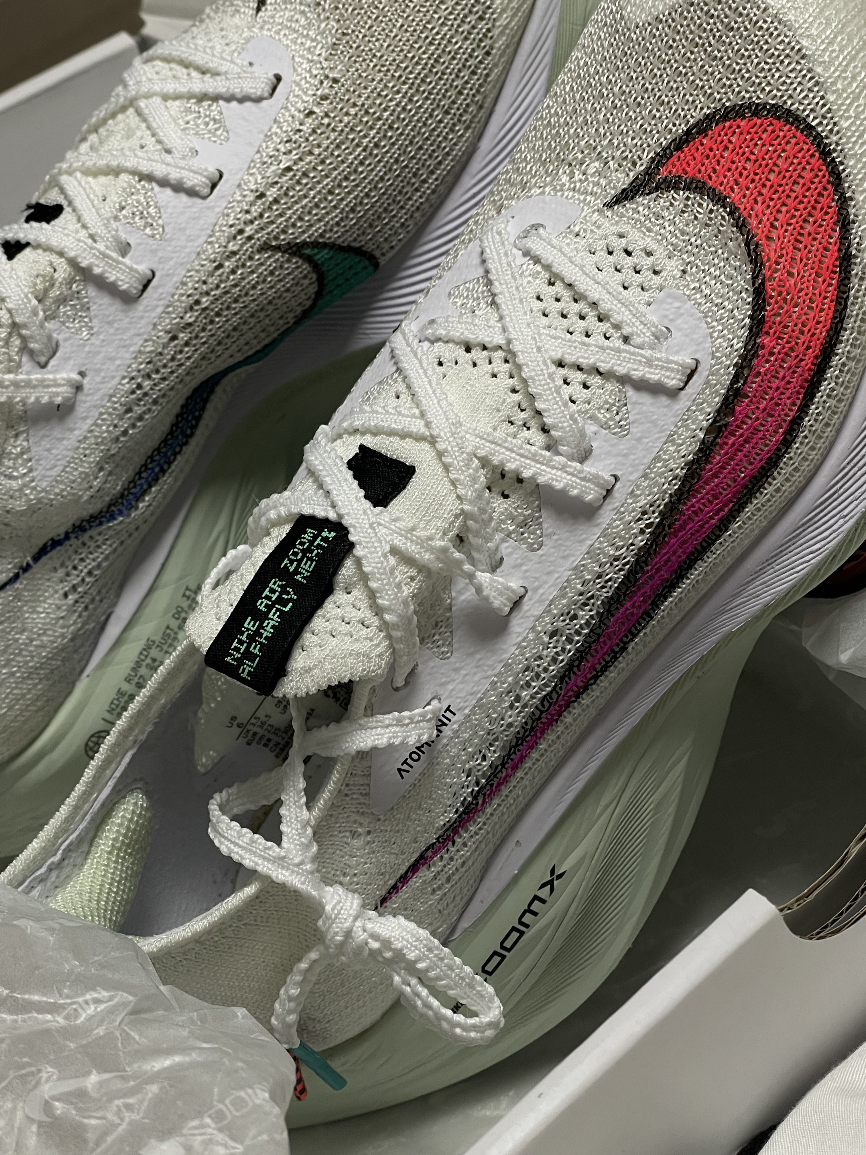 Nike Air Zoom Alphafly Next% Watermelon 착용 스타일