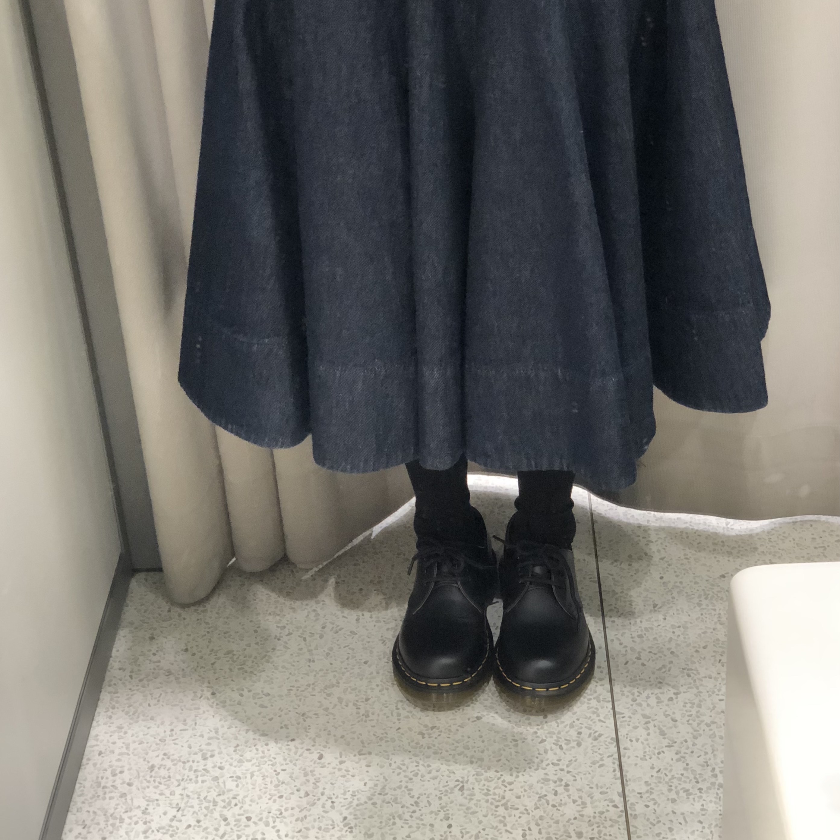 Dr. Martens 1461 Smooth Black 착용 스타일