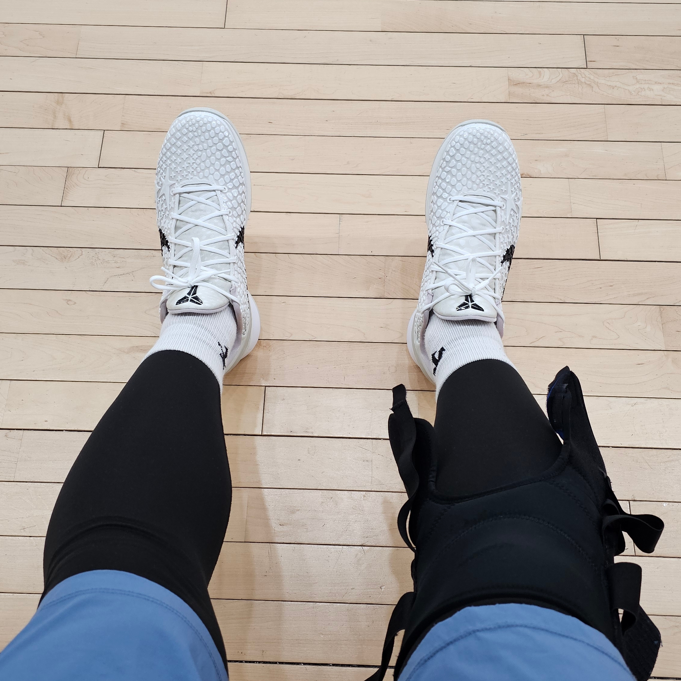 Nike Kobe 6 Protro Sail 착용 스타일 - 2