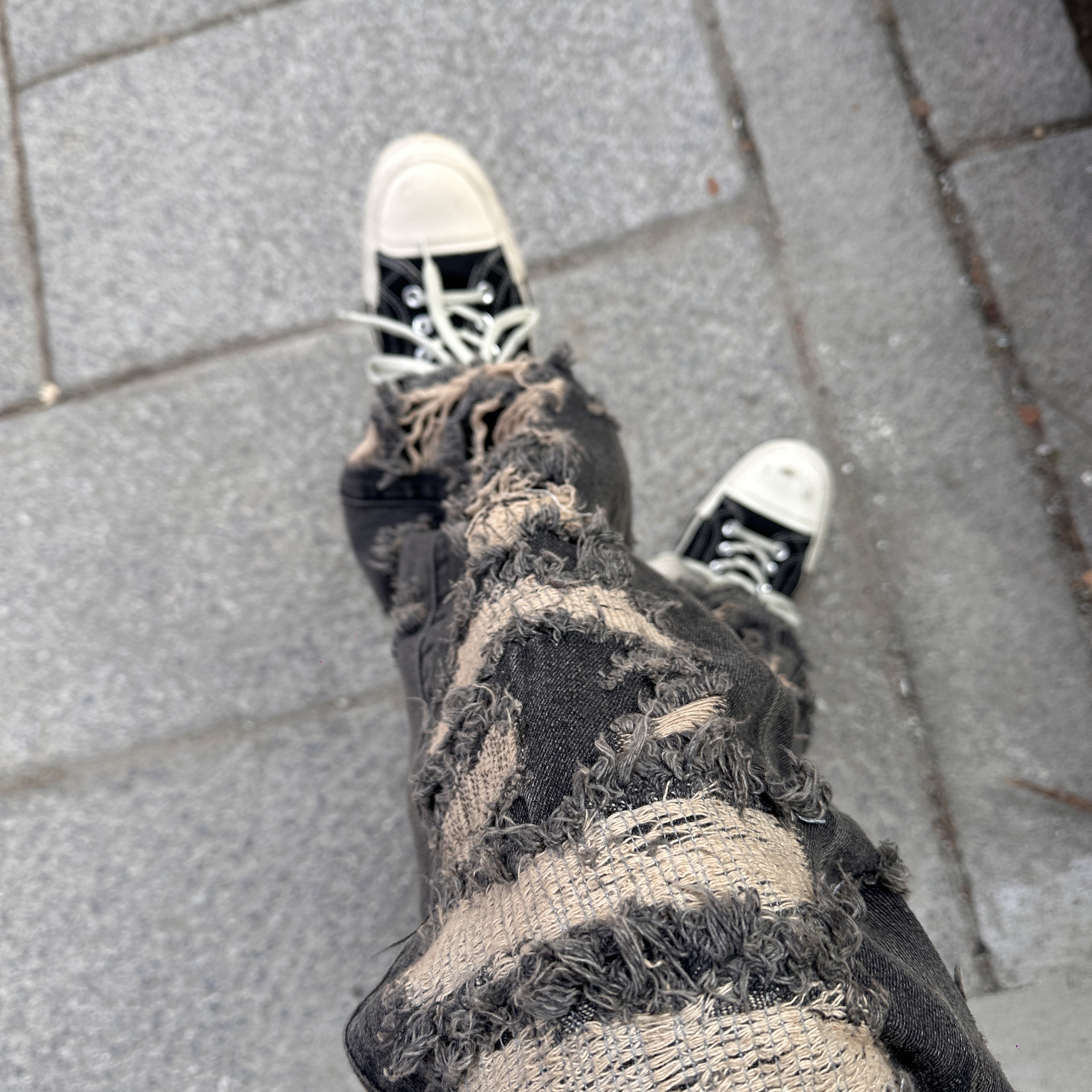Converse x Drkshdw Drkstr Chuck 70 Ox Black 착용 스타일