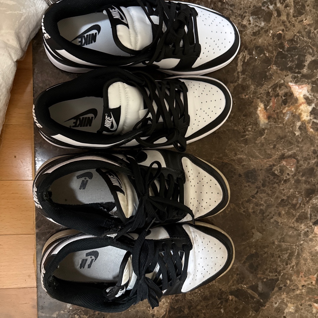 (W) Nike Dunk Low Black 착용 스타일