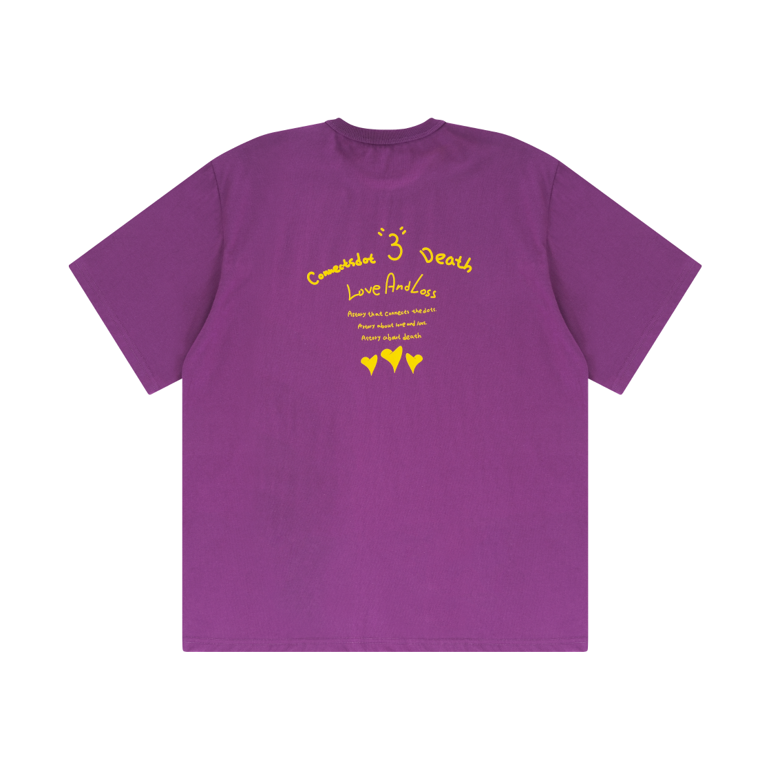 홍우성 커넥트3 티셔츠 퍼플(Hongwoosung Connects 3 T-Shirt Purple) - 2