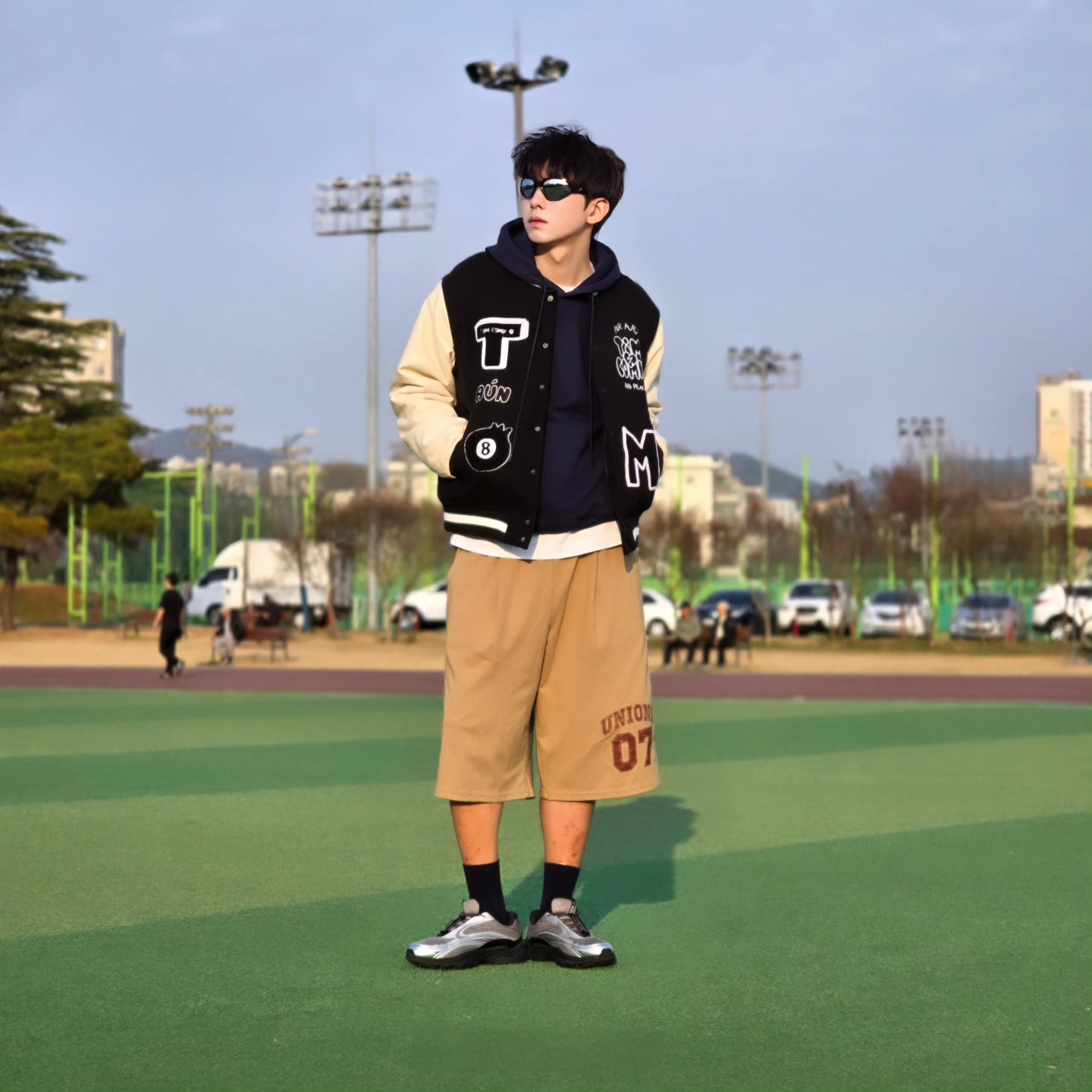 [6% 적립] FILA Pantera 99/25 Silver 착용 스타일 - 10