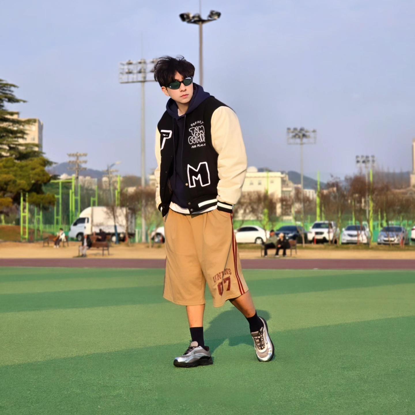 [6% 적립] FILA Pantera 99/25 Silver 착용 스타일 - 9