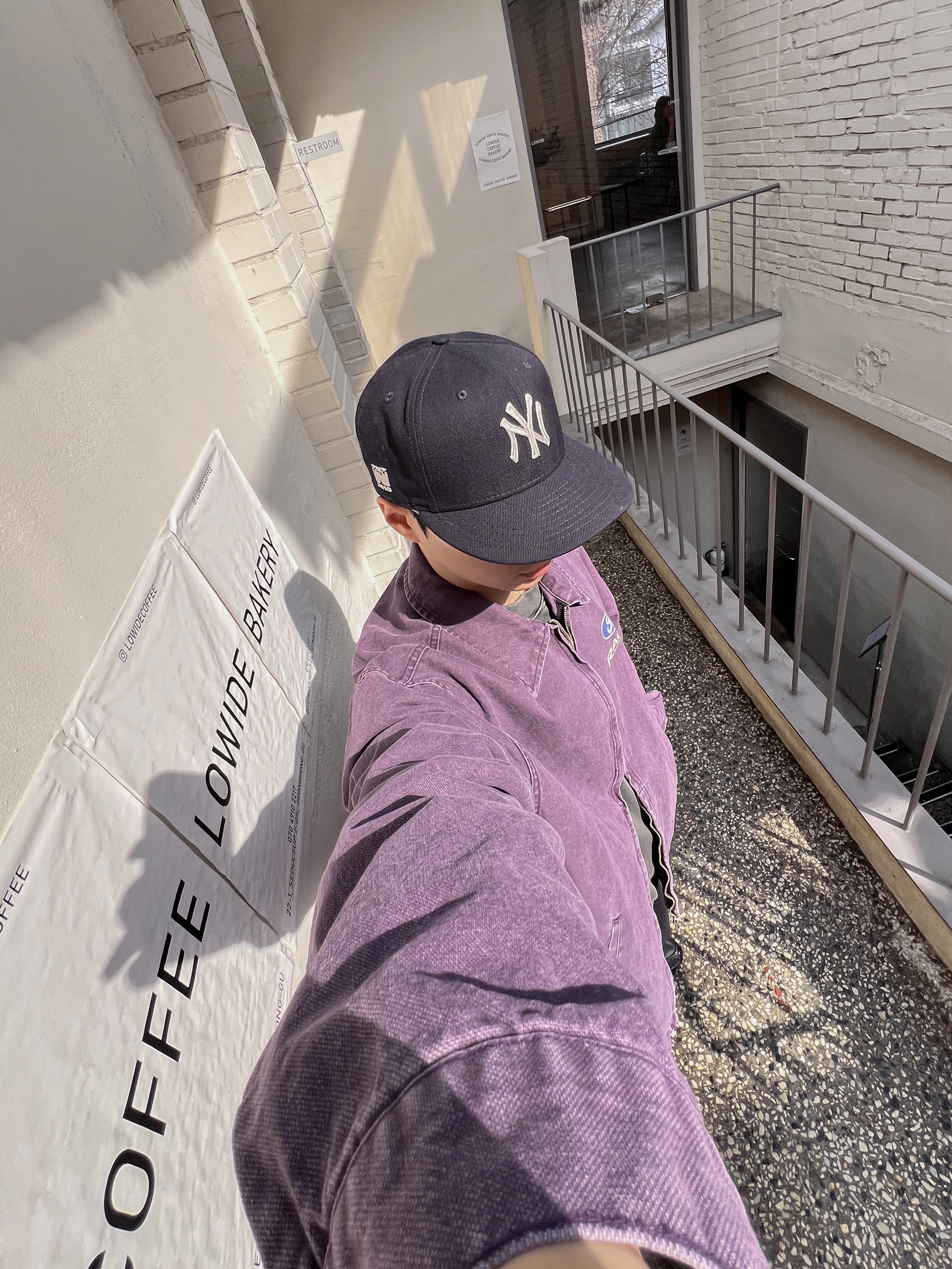 Thisisneverthat x New Era x MLB New York Yankees 59Fifty Classic Navy 착용 스타일 - 1