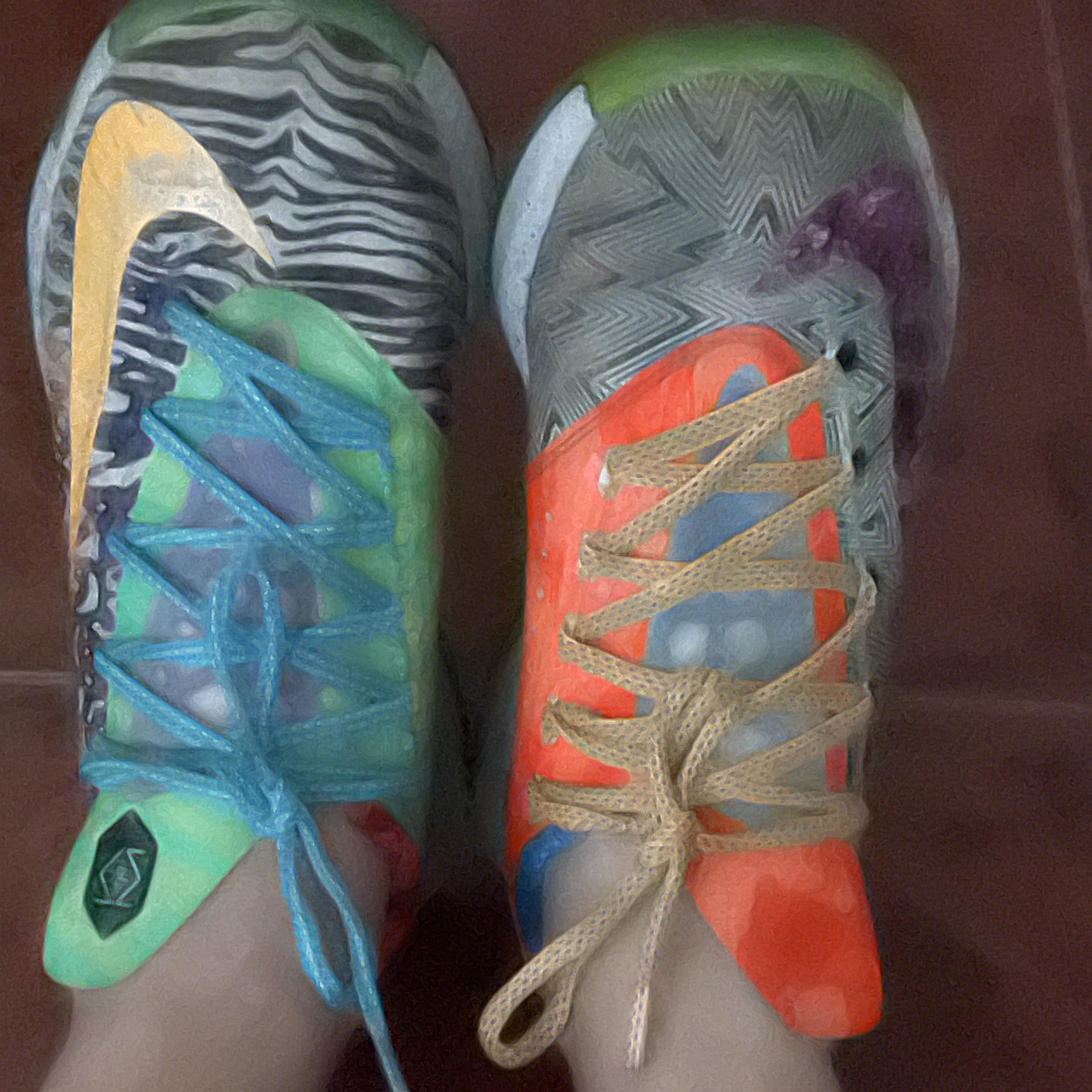 Nike KD 6 What the KD 착용 스타일