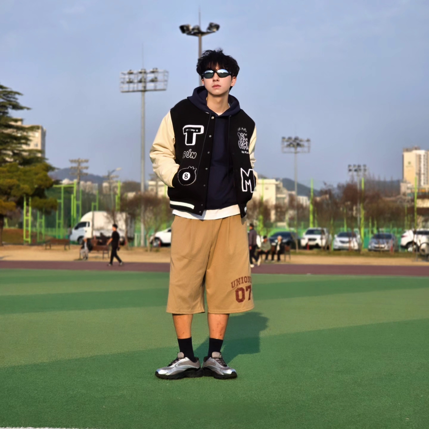 [6% 적립] FILA Pantera 99/25 Silver 착용 스타일 - 8