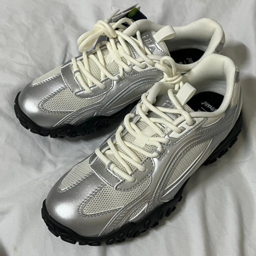 [6% 적립] FILA Echappe Ms Silvermoon 착용 스타일