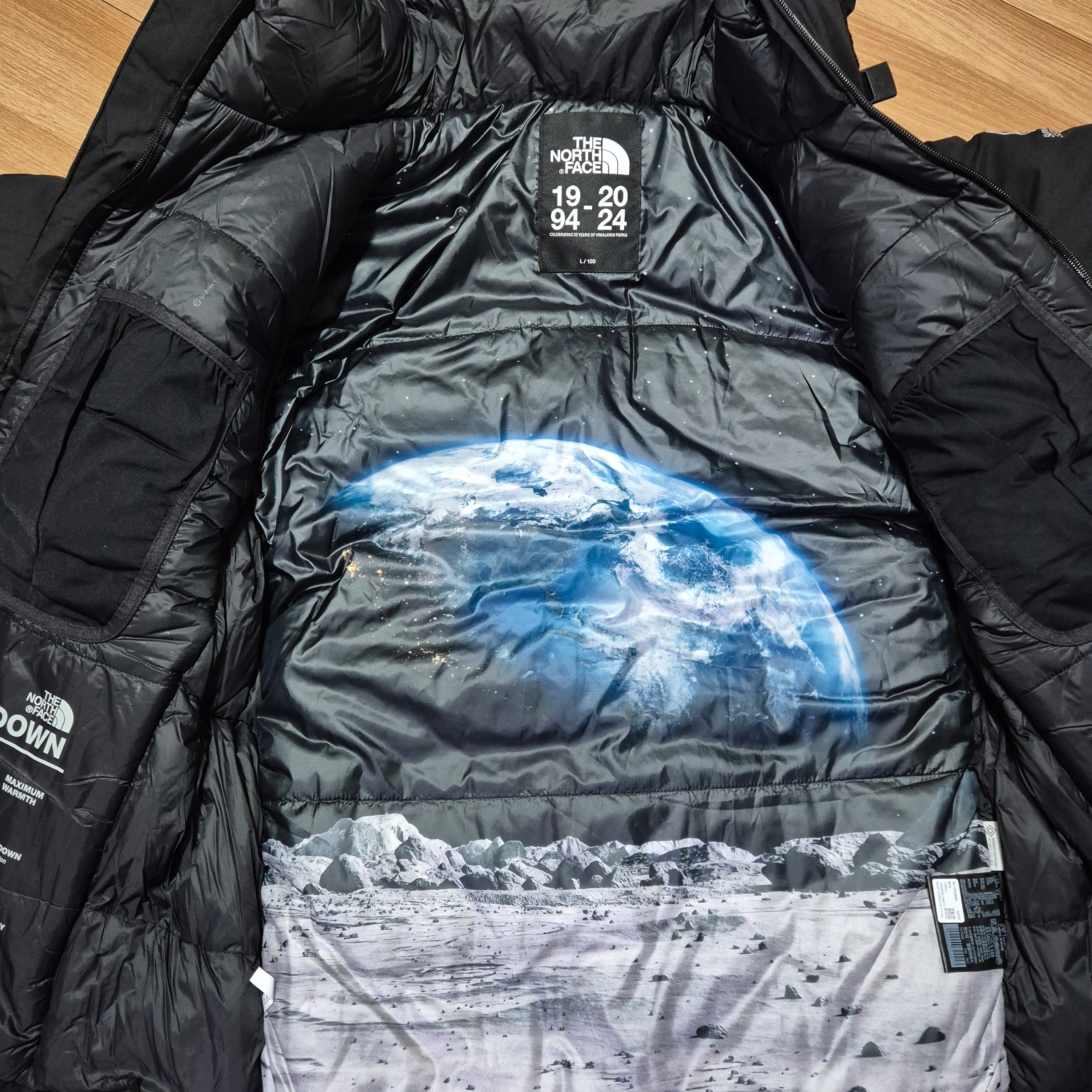 The North Face Himalayan 30th Anniversary Parka Black - 24FW 착용 스타일 - 4