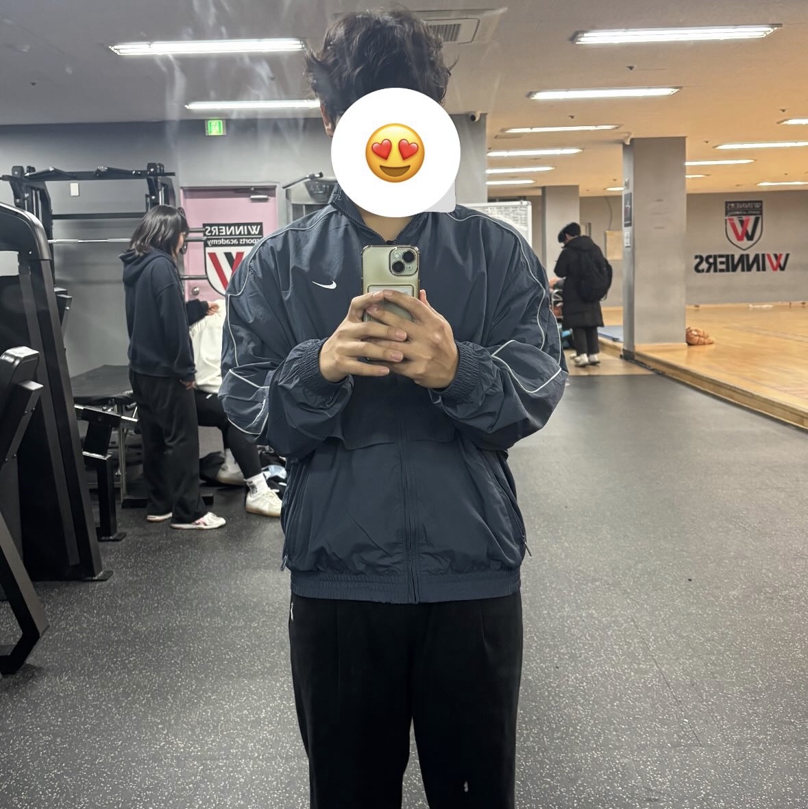 Nike NSW Solo Swoosh Woven Track Jacket Thunder Blue - Asia 착용 스타일