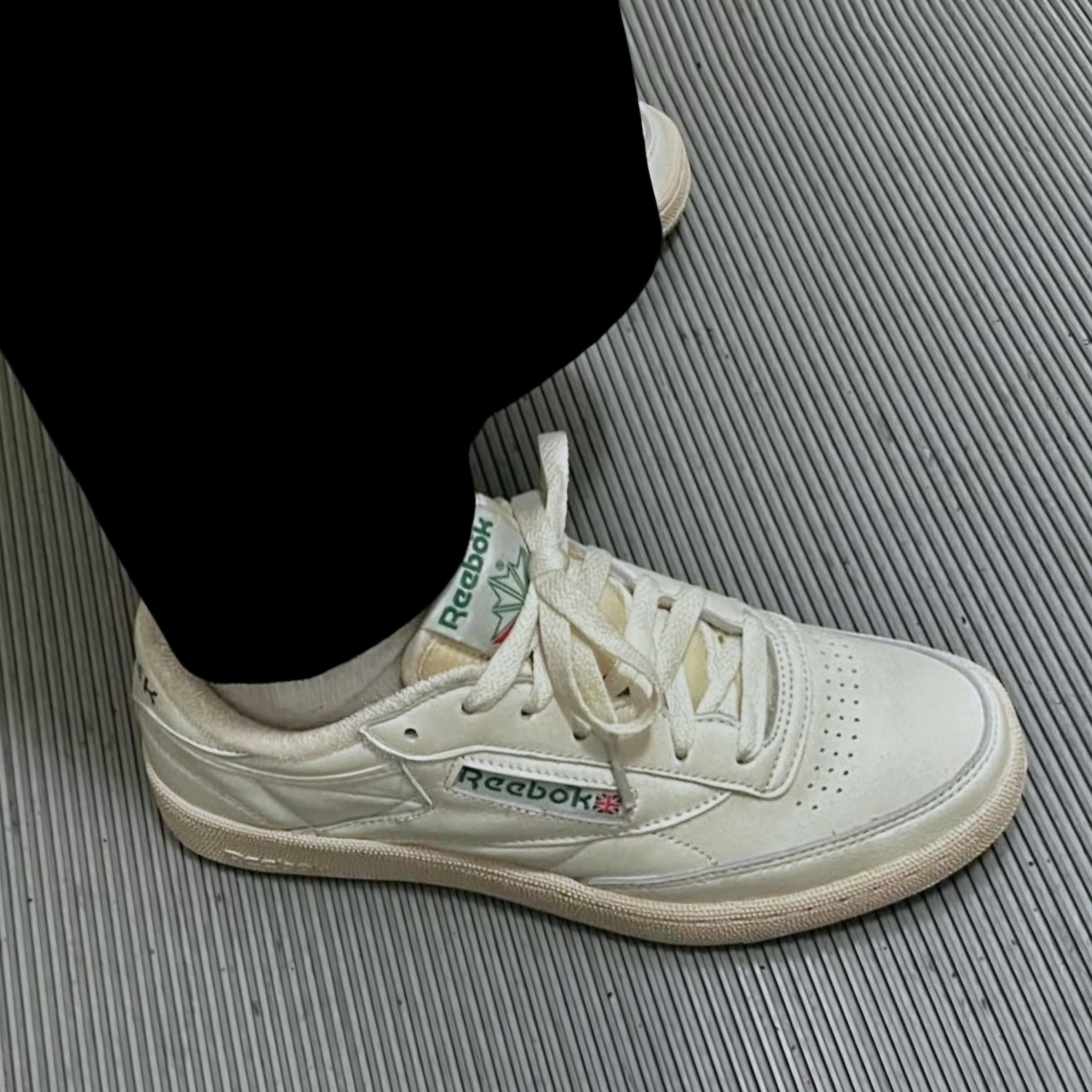 Reebok Club C 85 Vintage Cream 착용 스타일