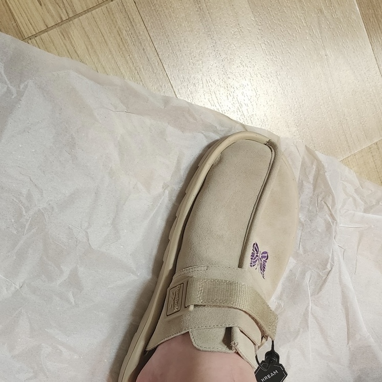 Reebok x Needles Beatnik Beige 착용 스타일