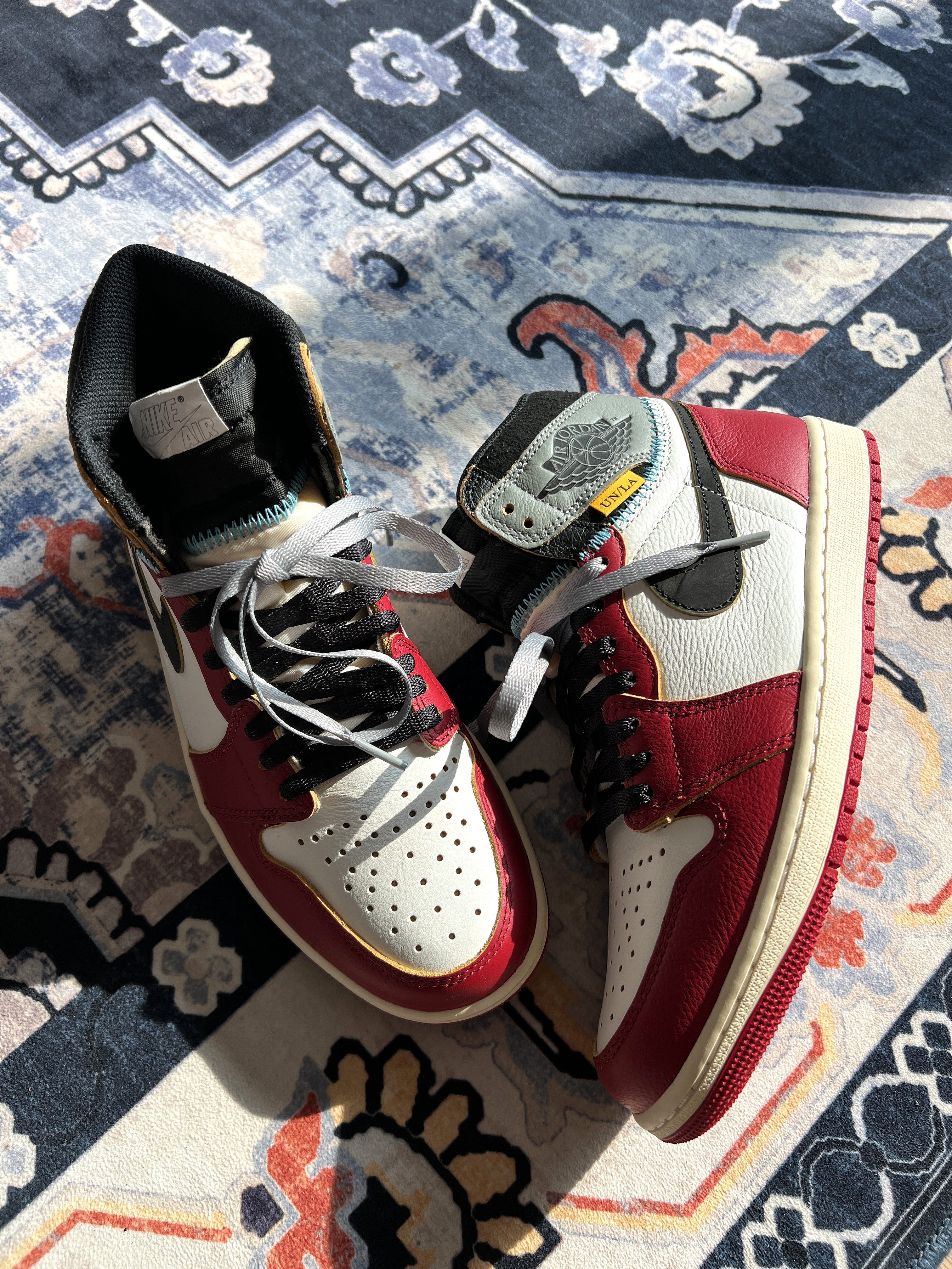 Jordan 1 x Union Retro High OG Chicago Shadow 착용 스타일