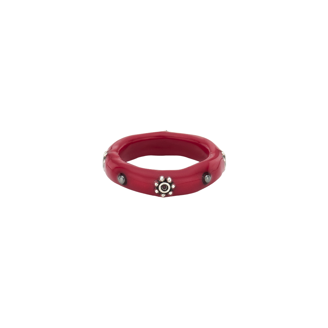 [韓国人気ジュエリー] nff latch ball ring Nff latch ball ring red STYLE | KREAM