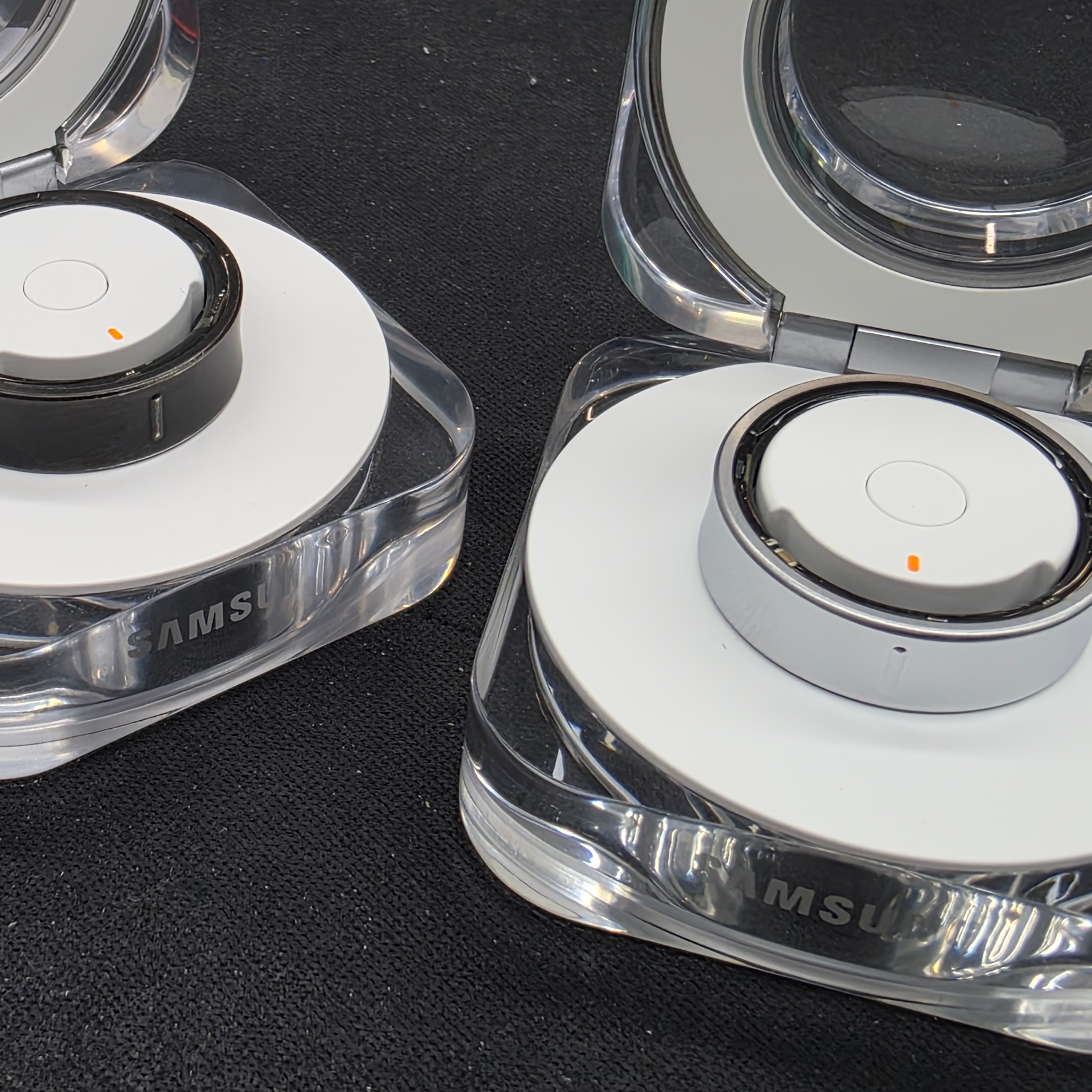 Samsung Galaxy Ring Titanium Silver (Korean Ver.), Samsung Galaxy Ring Titanium Black (Korean Ver.) 착용 스타일