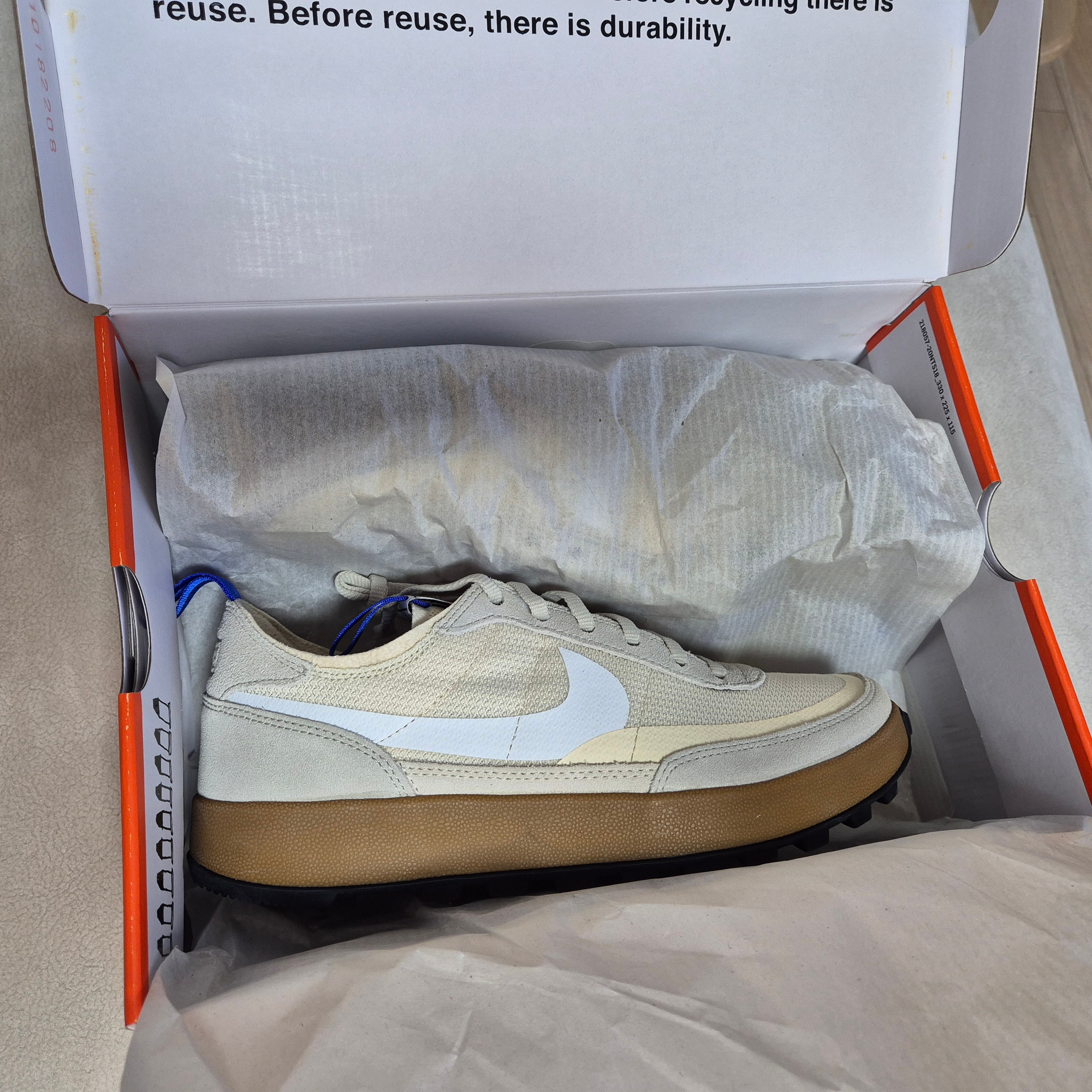 Nike x Tom Sachs General Purpose Shoe Light Cream 착용 스타일 - 2