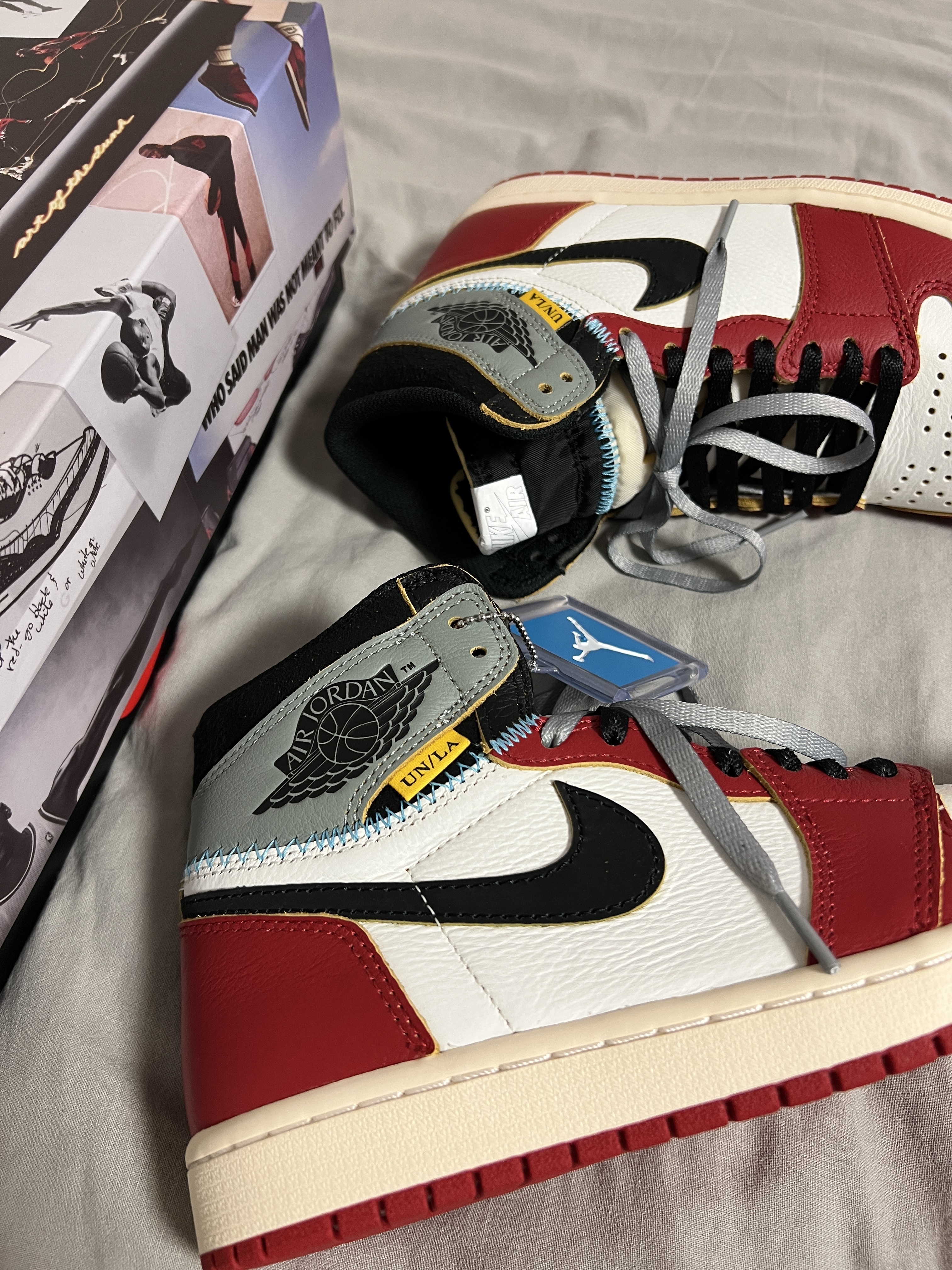 Jordan 1 x Union Retro High OG Chicago Shadow 착용 스타일