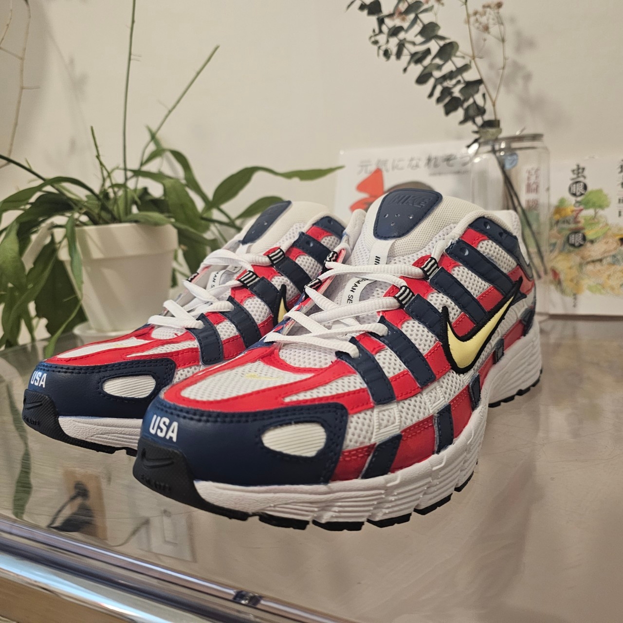 Nike P-6000 White Lemon Chiffon 착용 스타일 - 5