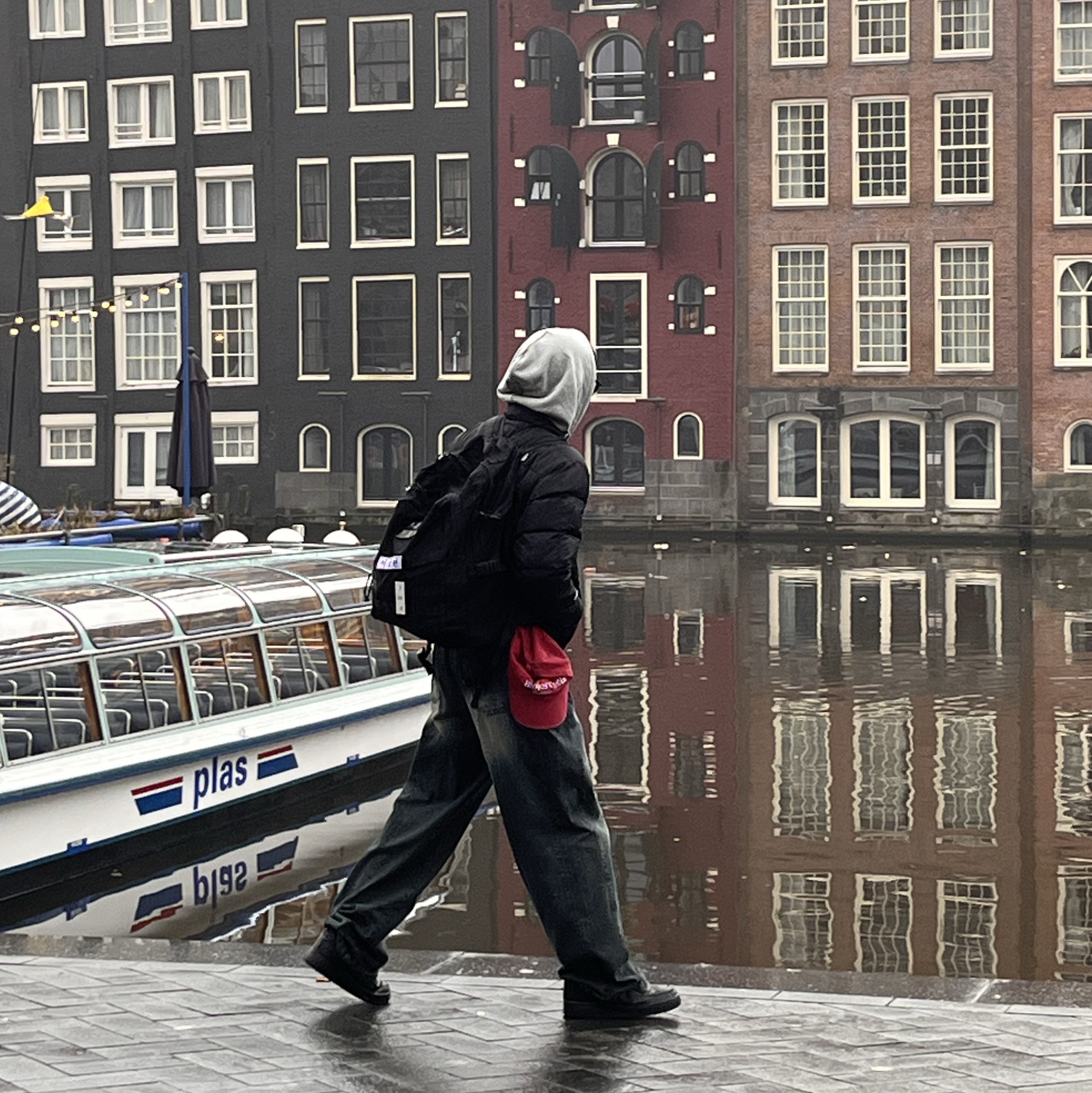 Nike Air Force 1 '07 Low Triple Black 착용 스타일 - 9