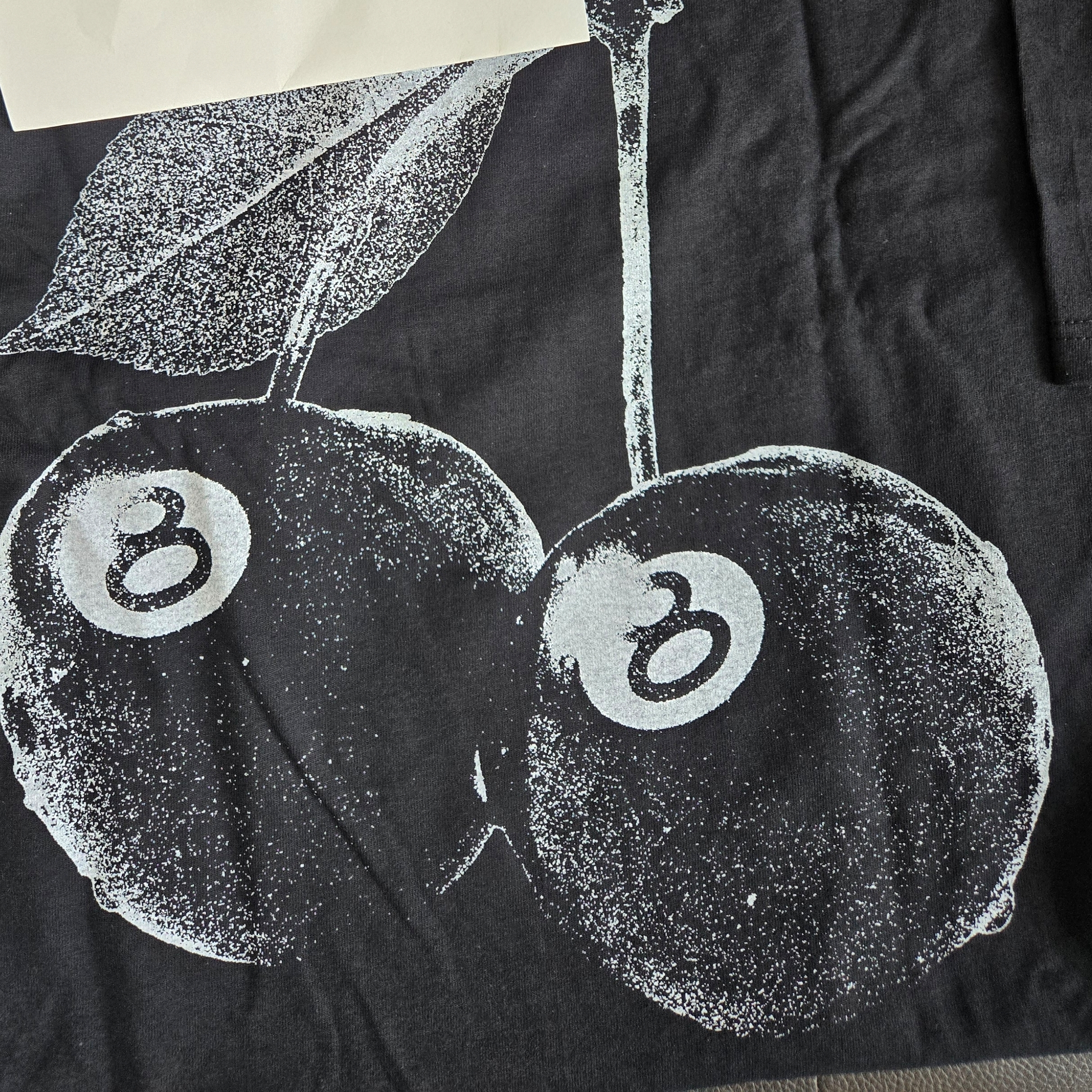 Stussy Cherries T-Shirt Black 착용 스타일