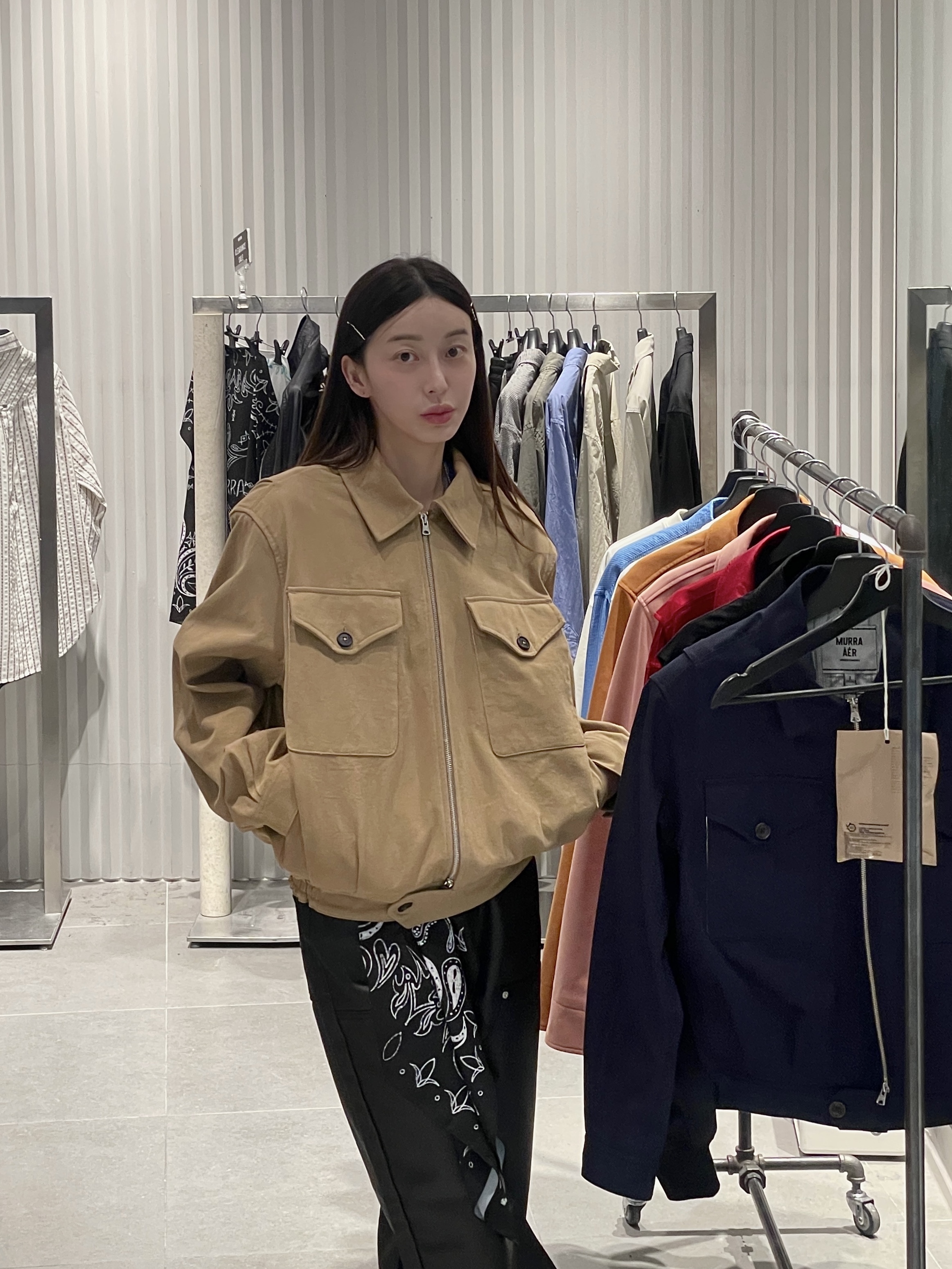 아식스 젤 소노마 15-50 블랙 착용 스타일 - 2