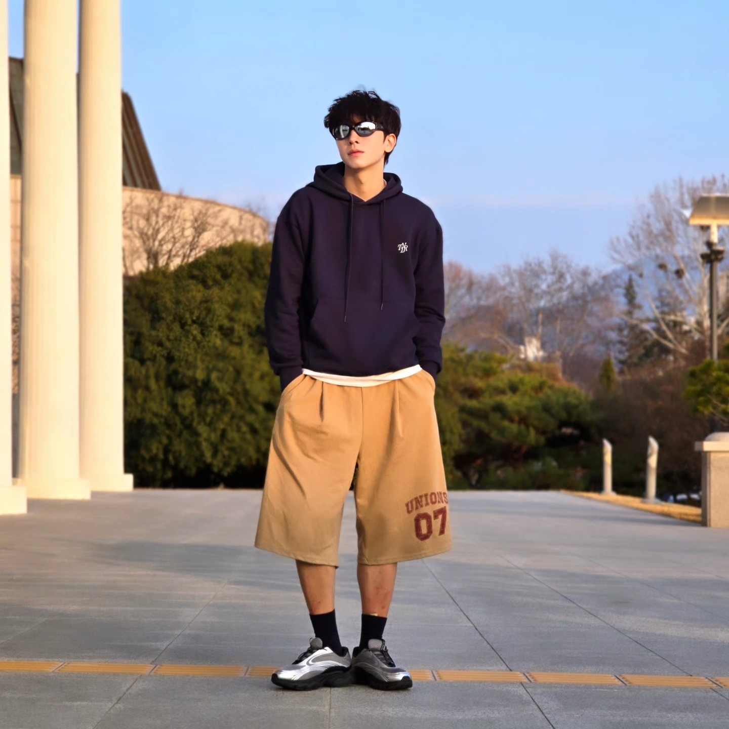 [6% 적립] FILA Pantera 99/25 Silver 착용 스타일 - 4