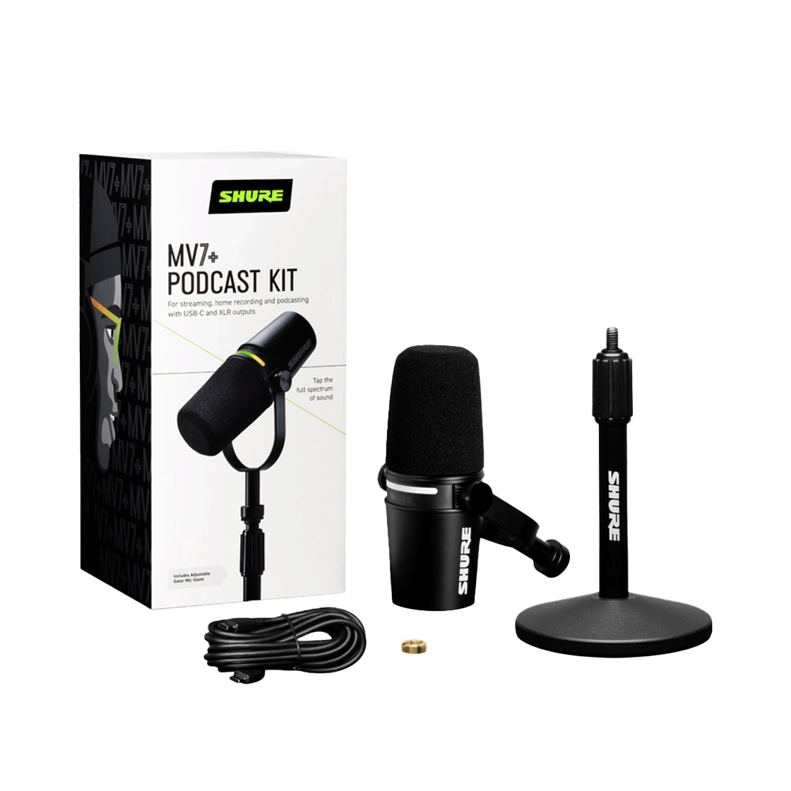 슈어 MV7+ PODCAST KIT (삼아사운드 정식 발매 제품)(Shure MV7+ PODCAST KIT (SAMA SOUND Ver.)) - 3