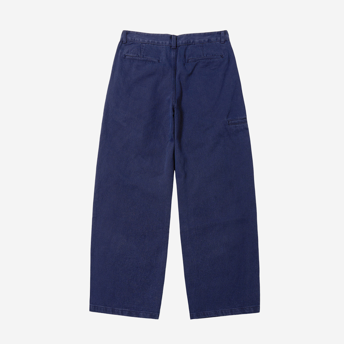 아노트 원 턱 워크 치노 팬츠 네이비(ANNOT One-Tuck Work Chino Pants Navy) - 2