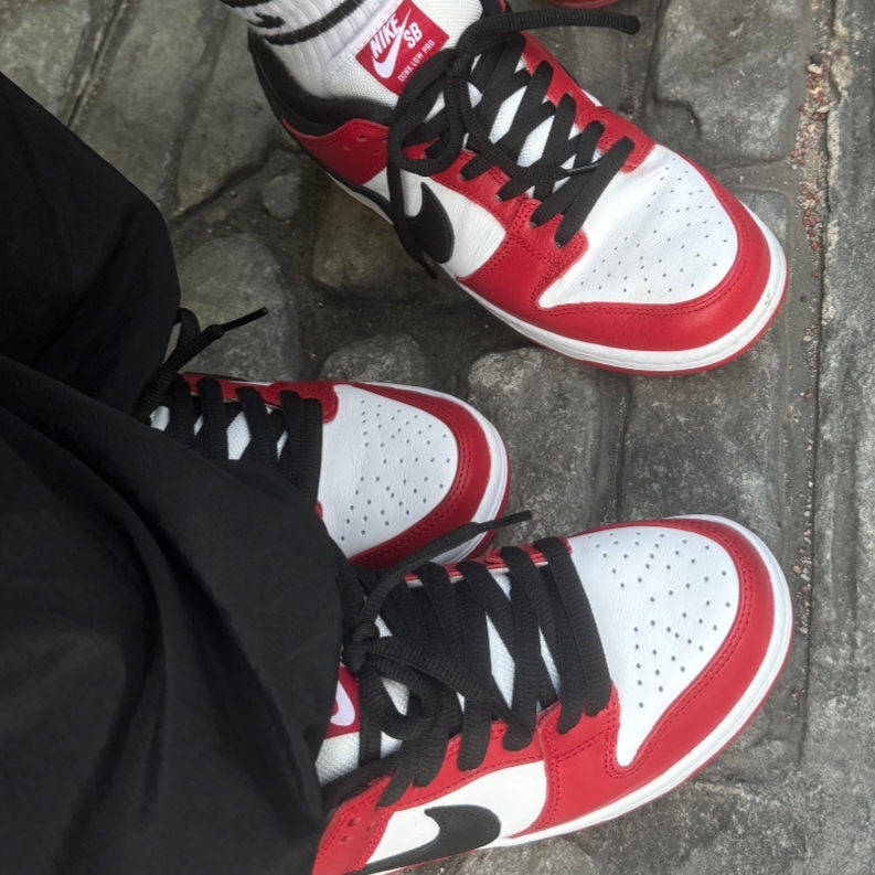 Nike SB Dunk Low Pro Chicago 착용 스타일