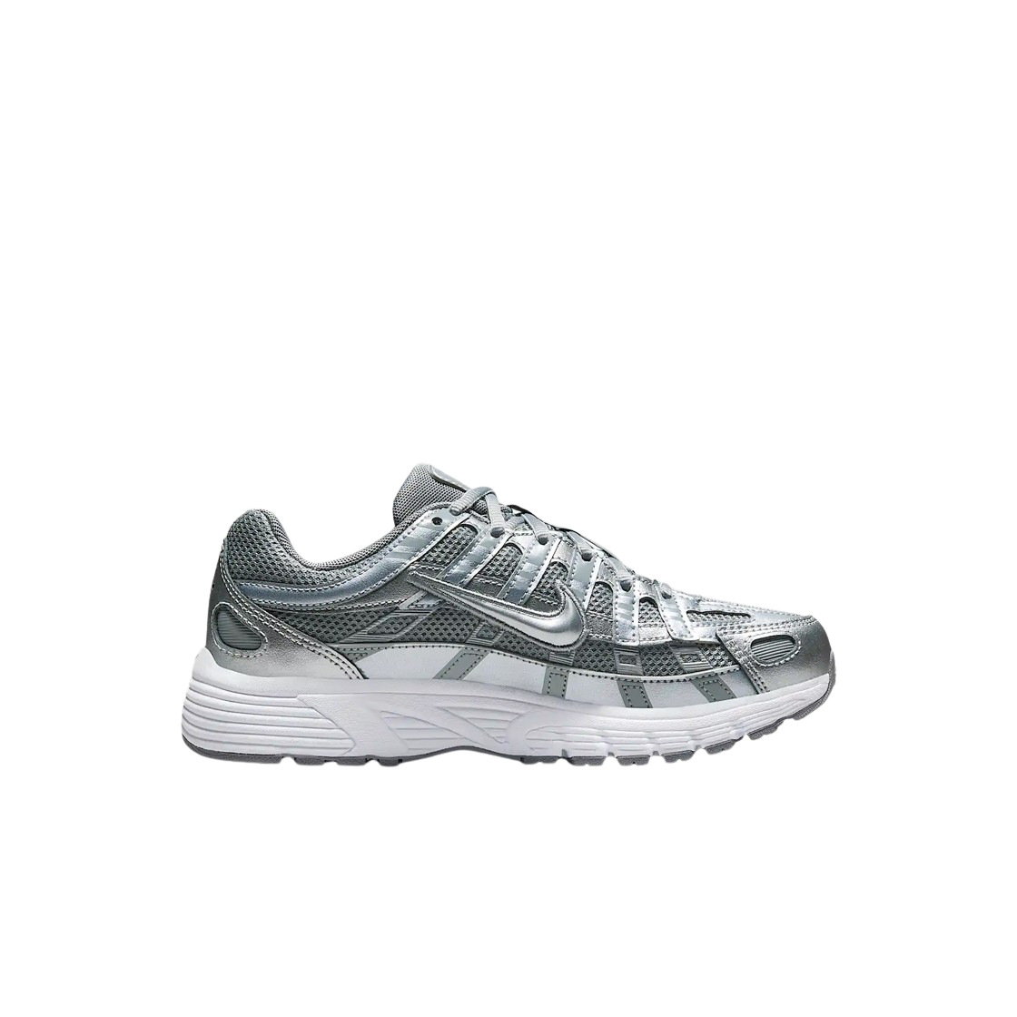 (GS) 나이키 P-6000 메탈릭 쿨 그레이 화이트((GS) Nike P-6000 Metallic Cool Grey White)