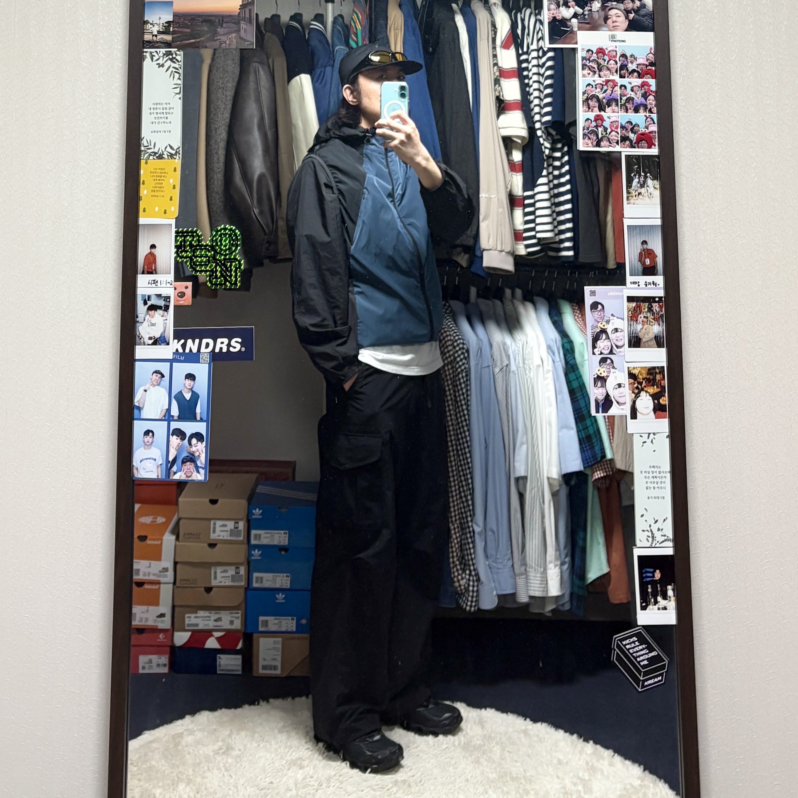 Mizuno Wave Prophecy LS Black 착용 스타일 - 3