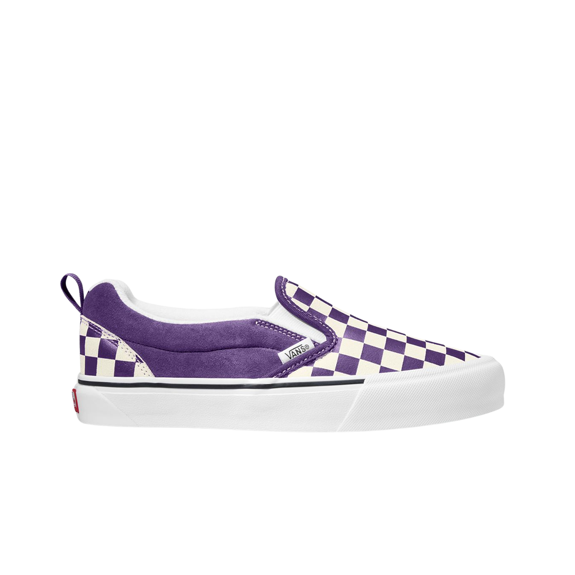 반스 체커보드 뉴 슬립 퍼플 화이트(Vans Checkerboard Knu Slip Purple White) - 1