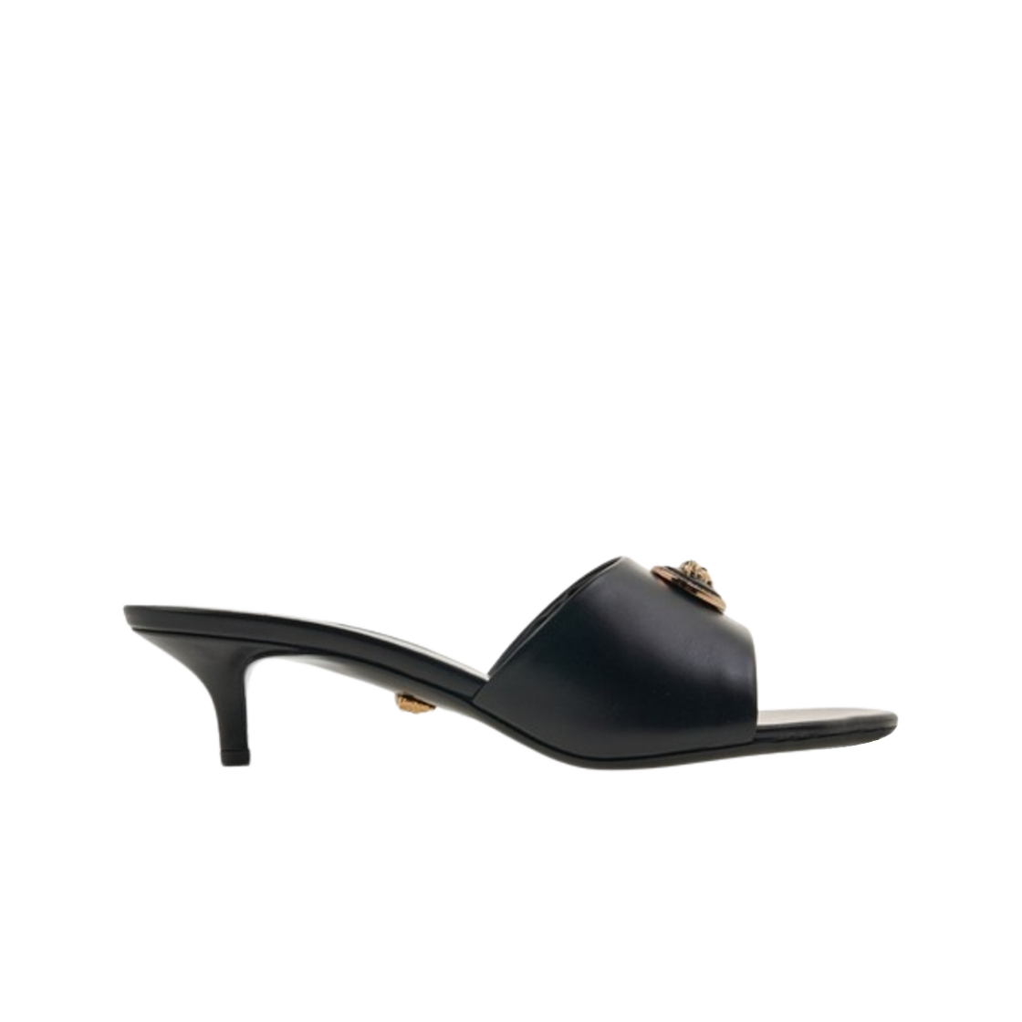 (W) 베르사체 알리아 힐 샌들 블랙((W) Versace Alia Heel Sandal Black)