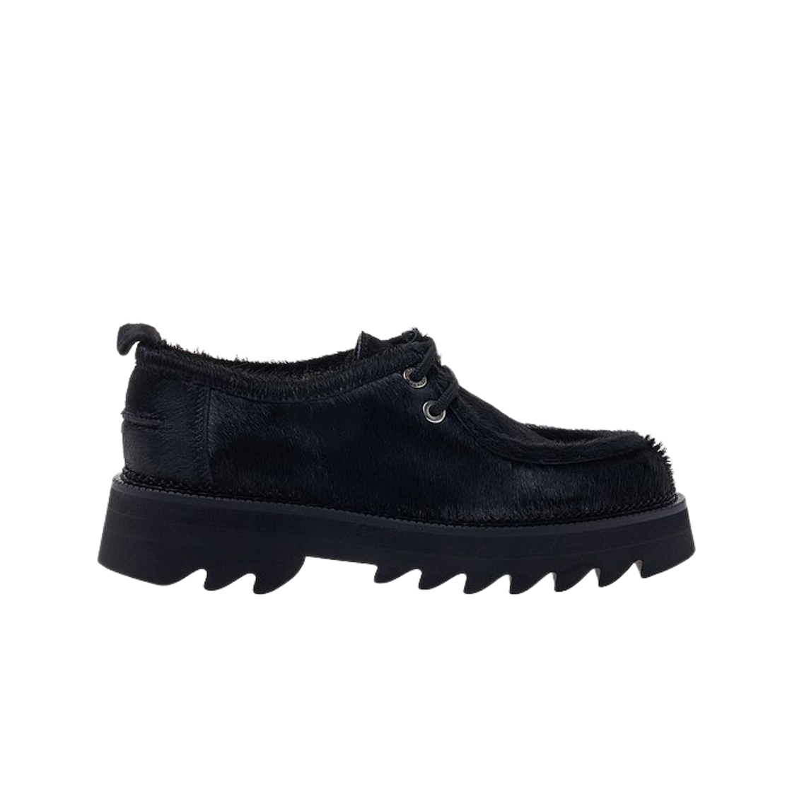 HSV016-836-001 AMI Shark Sole Derbies Black