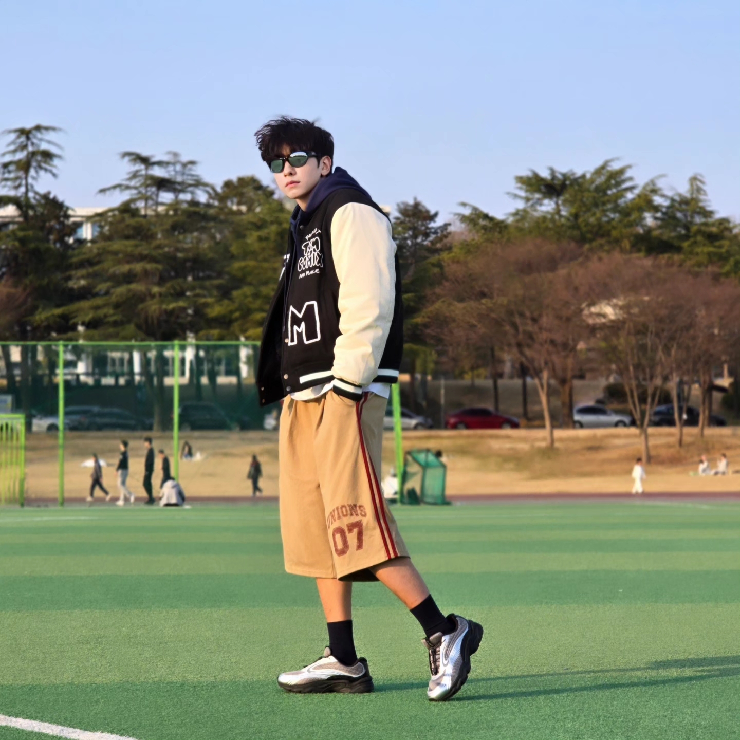 [6% 적립] FILA Pantera 99/25 Silver 착용 스타일 - 3