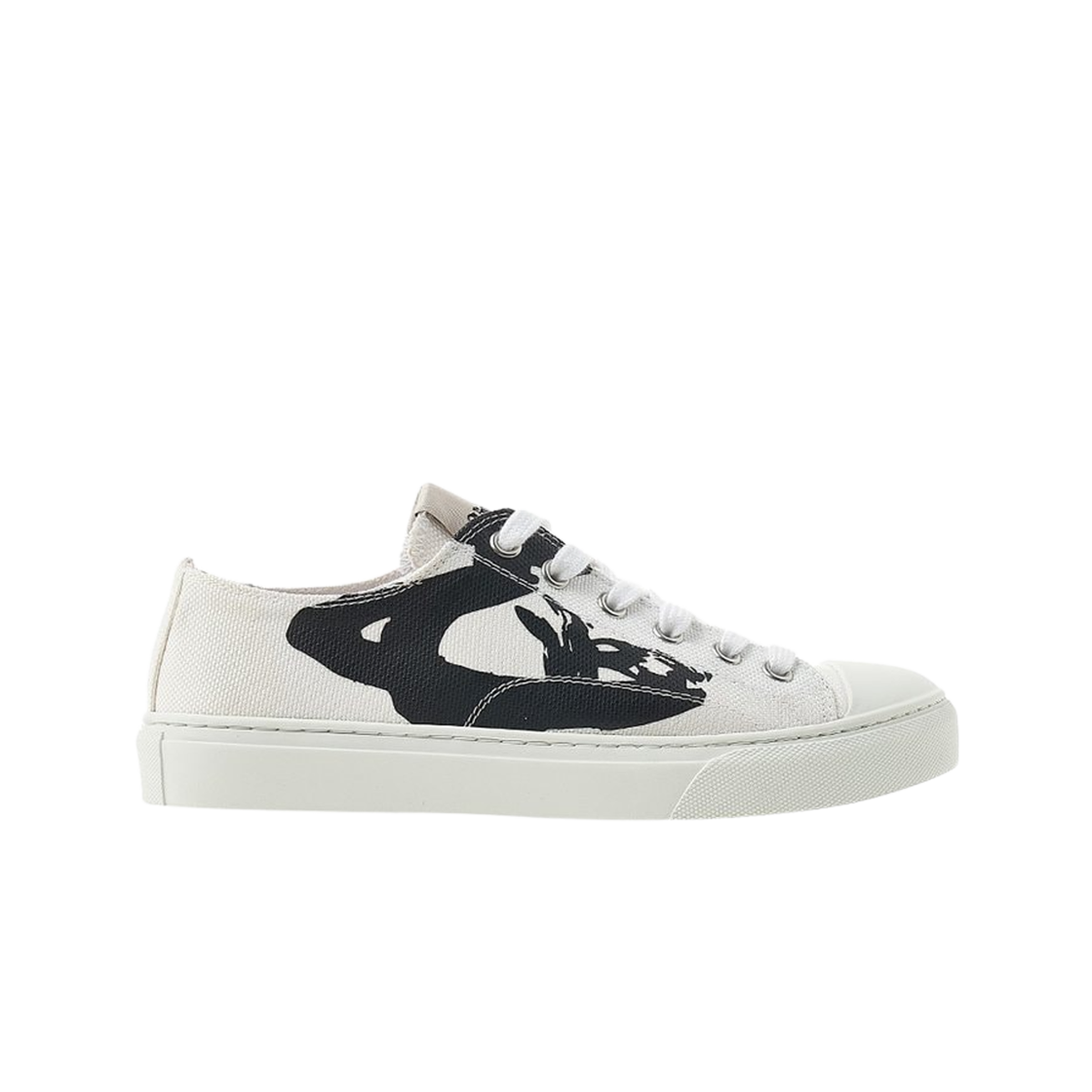 75020005W-W00DF-A401 (W) Vivienne Westwood Plimsoll Low Top 2.0 Trainer White