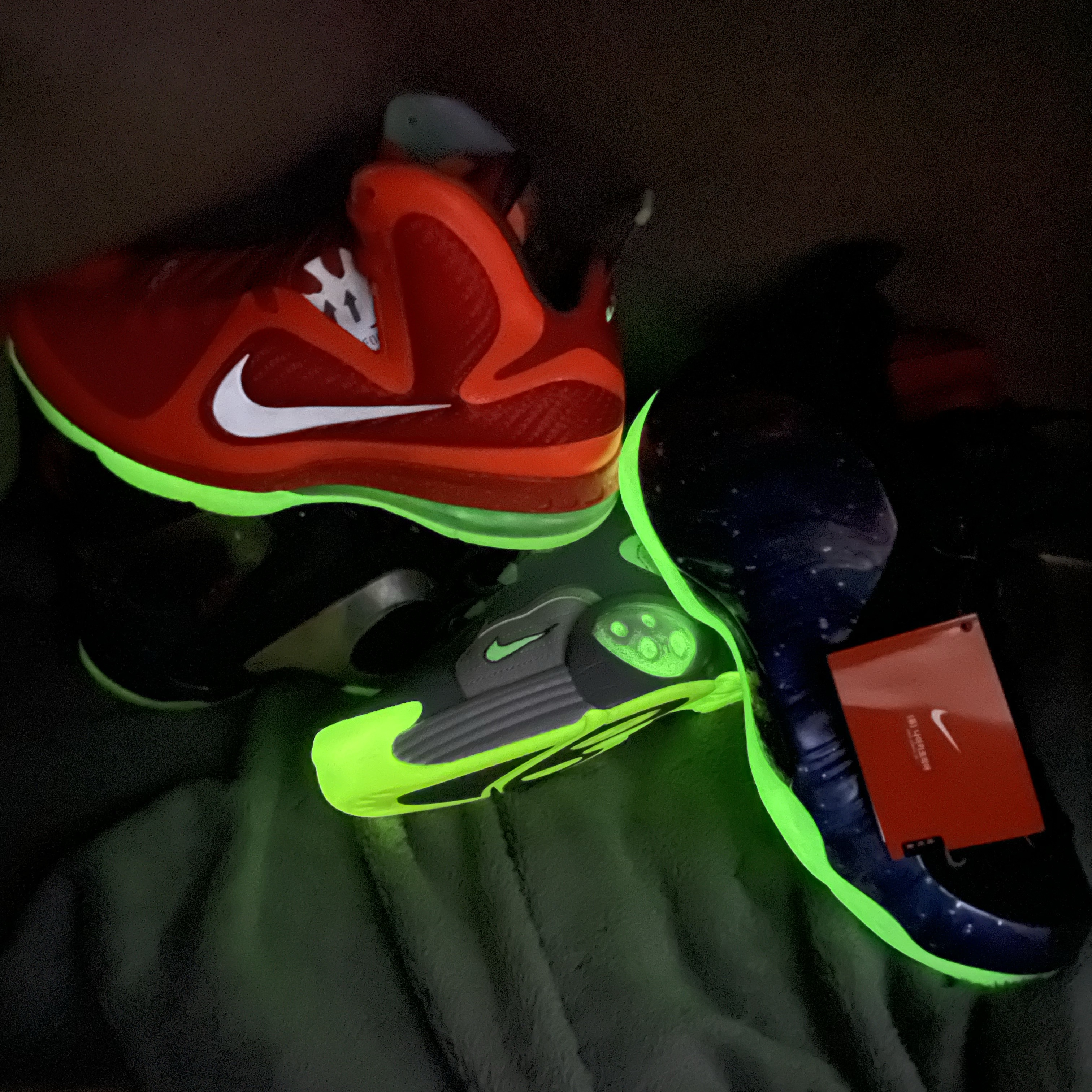 Nike Air Foamposite One Galaxy 착용 스타일 - 3