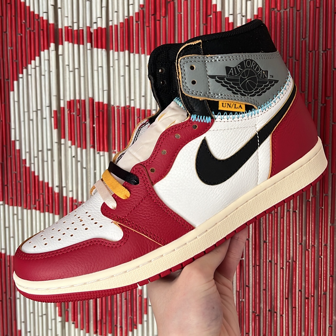 Jordan 1 x Union Retro High OG Chicago Shadow 착용 스타일