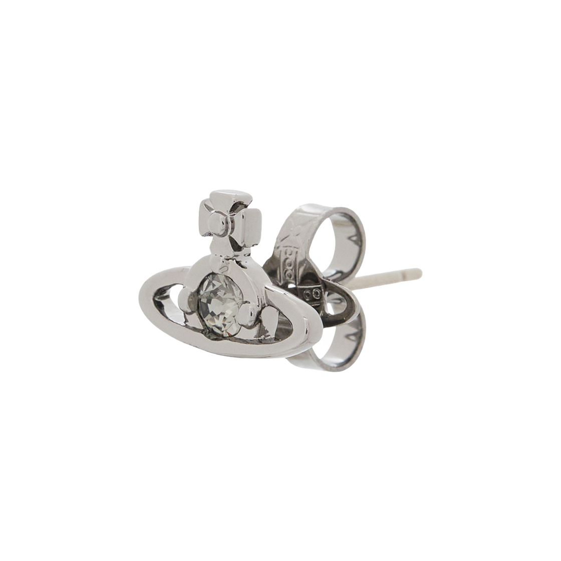62010086-02S108 (W) Vivienne Westwood Nano Solitaire Brooch Black
