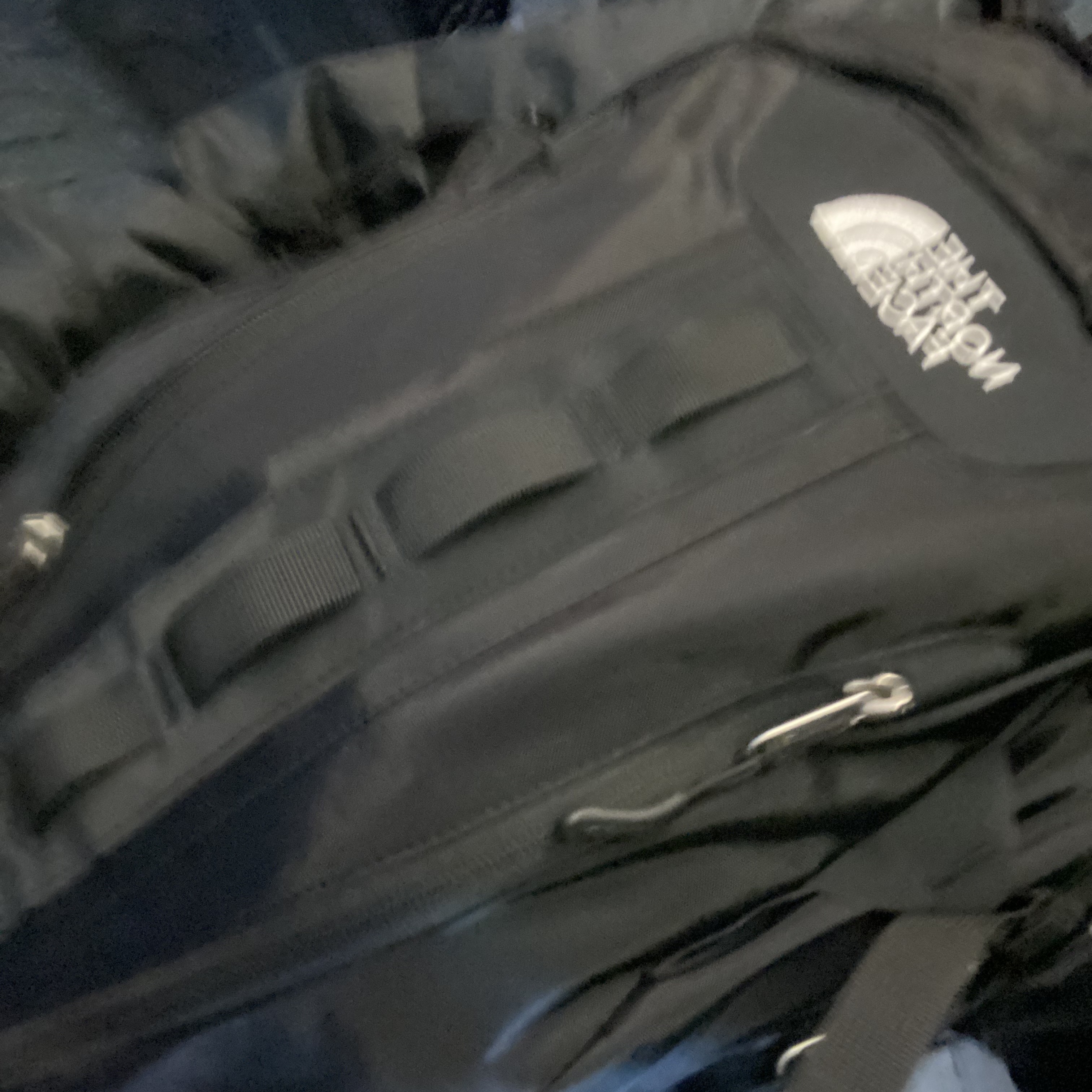 The North Face Big Shot Black 착용 스타일