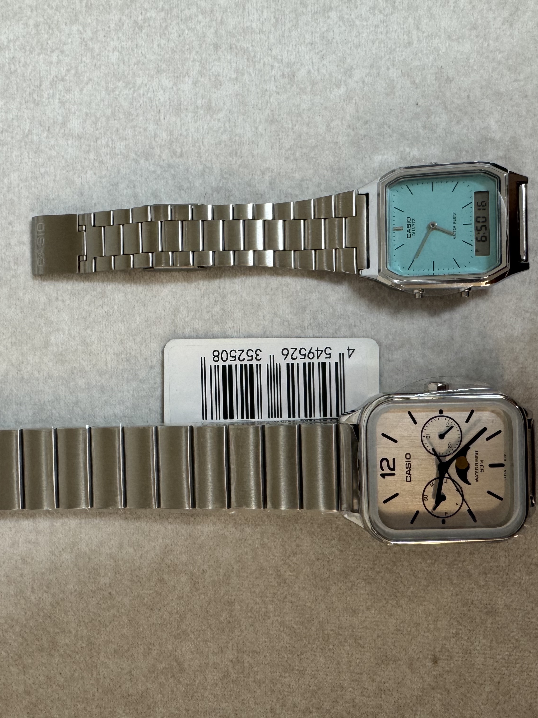 Casio AQ-230A-2A2MQY, Casio MTP-M305D-7AV 착용 스타일 - 2