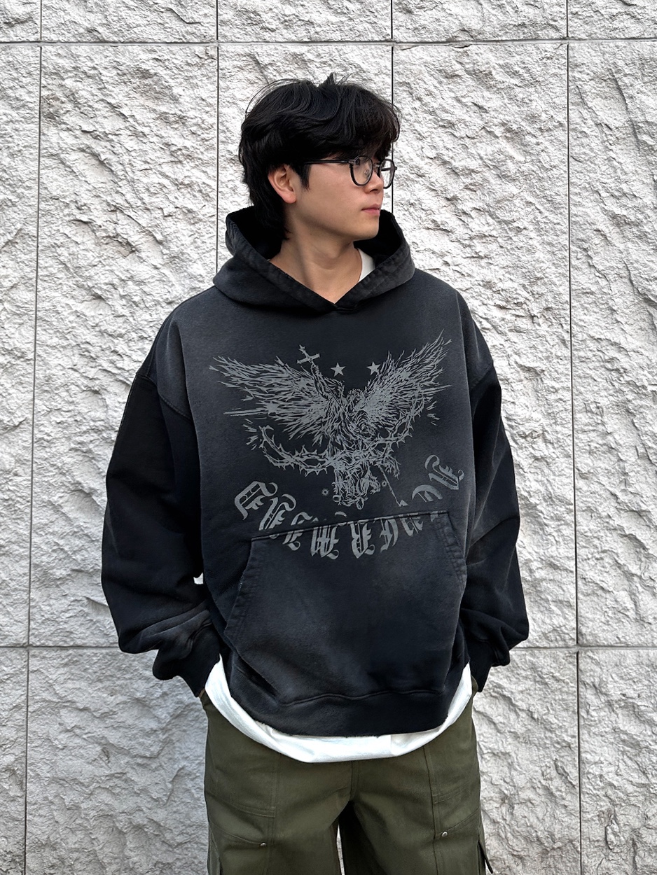 PHOS333 Hazzard 003 Michael with Phos Hoodie, PHOS333 Straight Strap Pocket Pants 착용 스타일 - 2