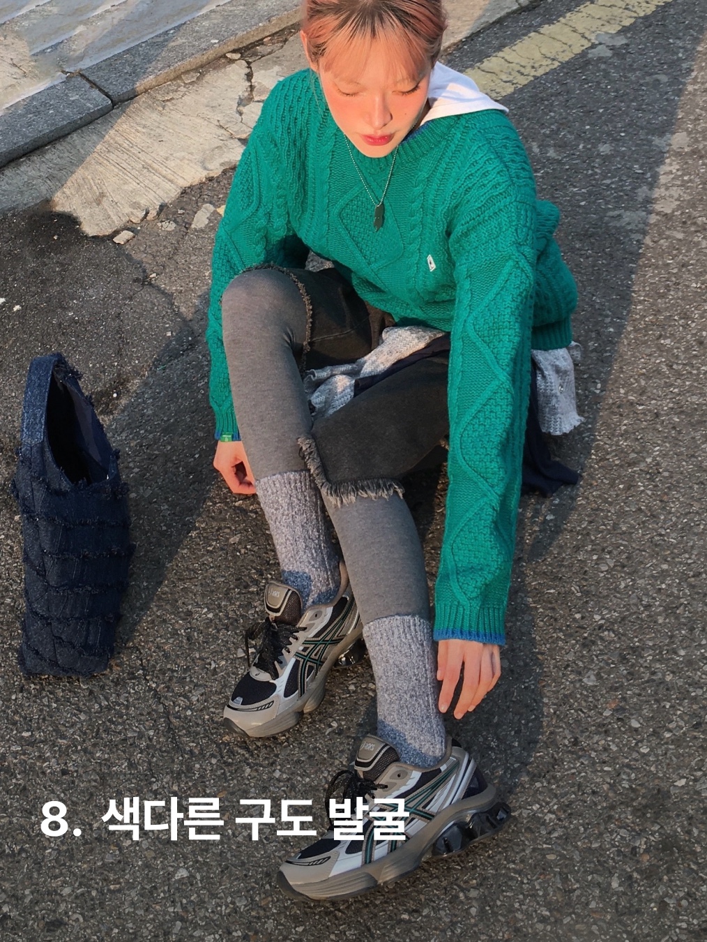 로아 하이킹 닐 블랙, 노스페이스 플리스 이어머프 캡 EX 블랙 착용 스타일 - 9