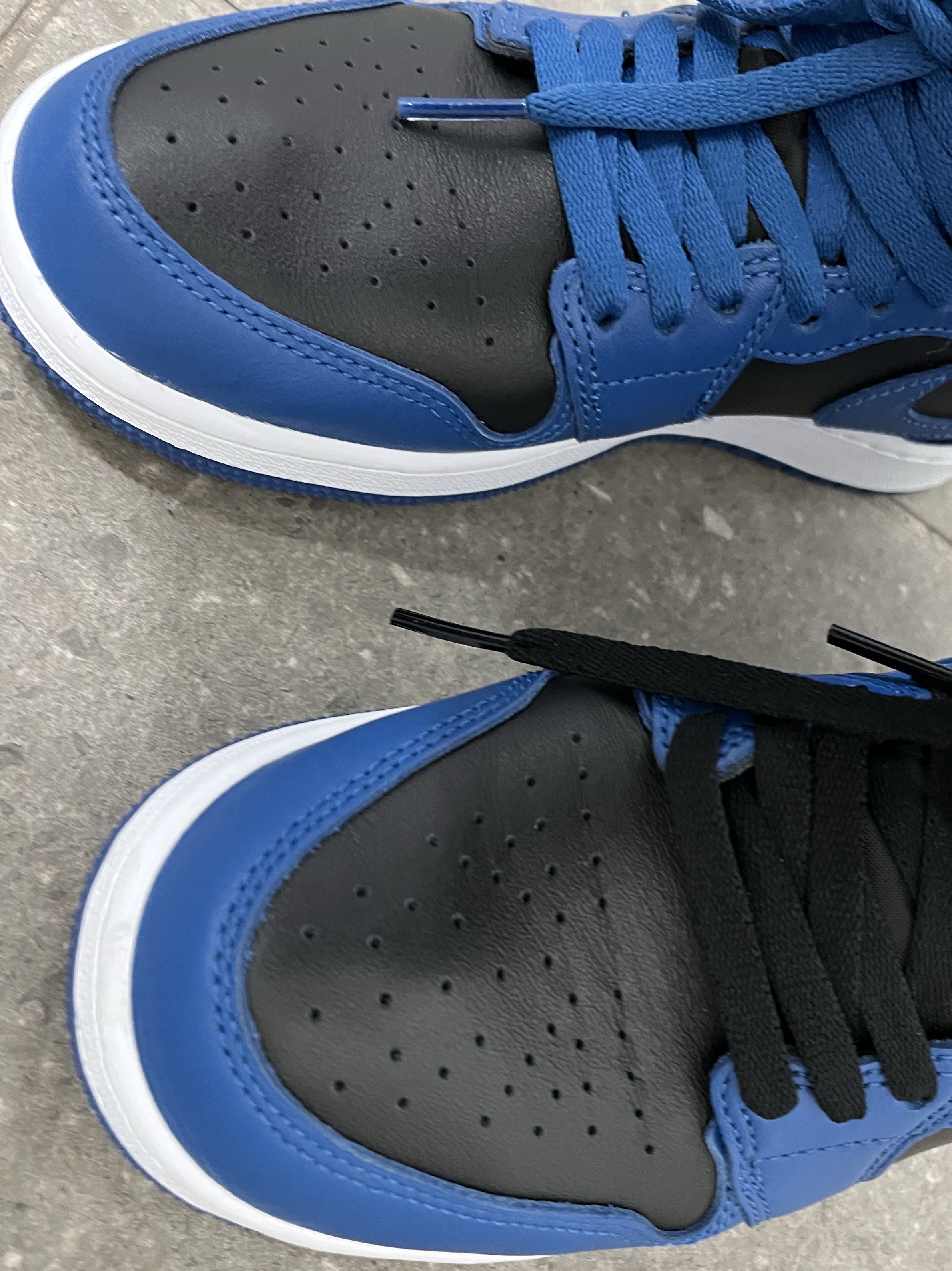(GS) Jordan 1 Retro High OG Dark Marina Blue, Jordan 1 Retro High OG Dark Marina Blue 착용 스타일