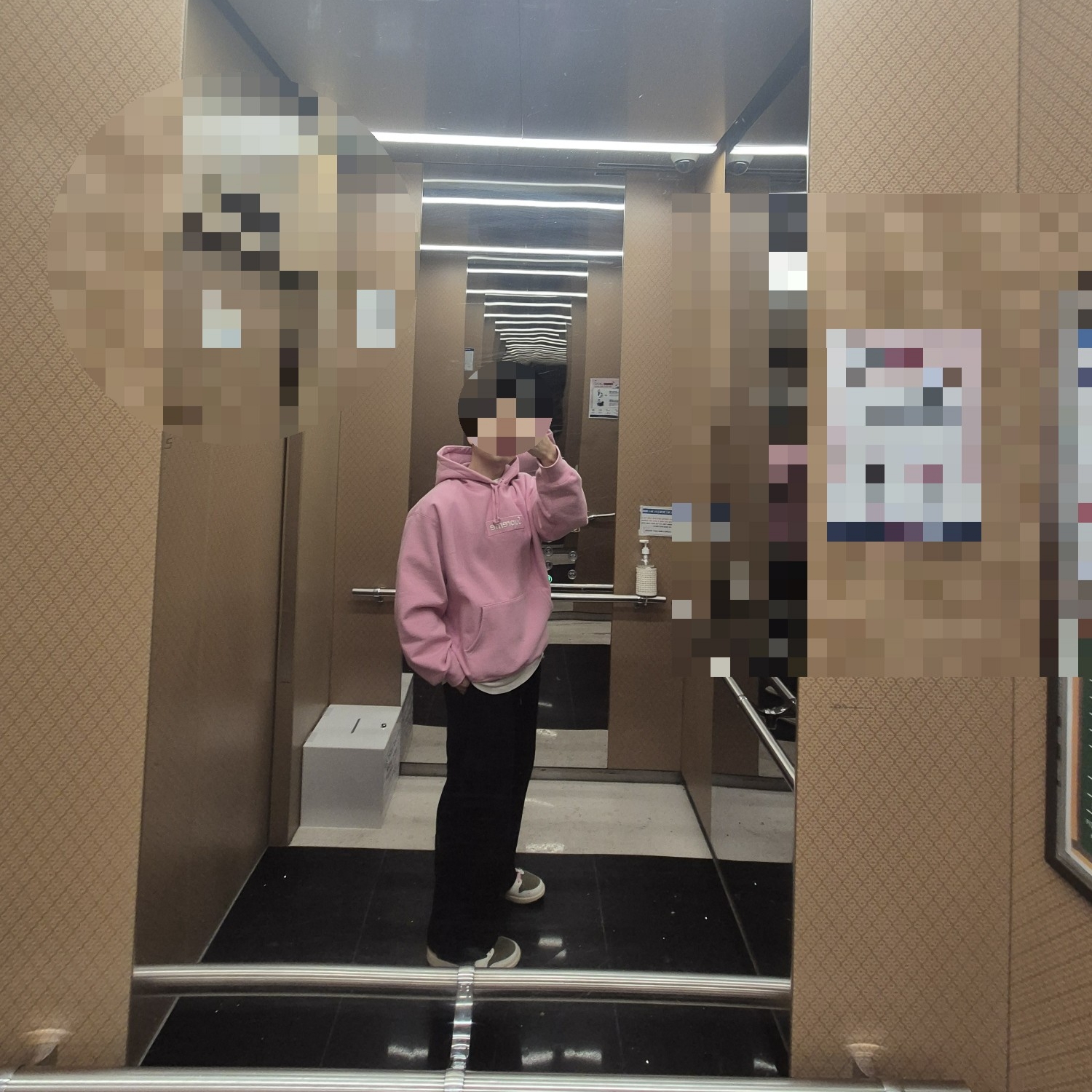 Supreme Box Logo Hooded Sweatshirt Dusty Pink - 24FW, Jordan 1 x Travis Scott Retro Low OG SP Reverse Olive 착용 스타일 - 5